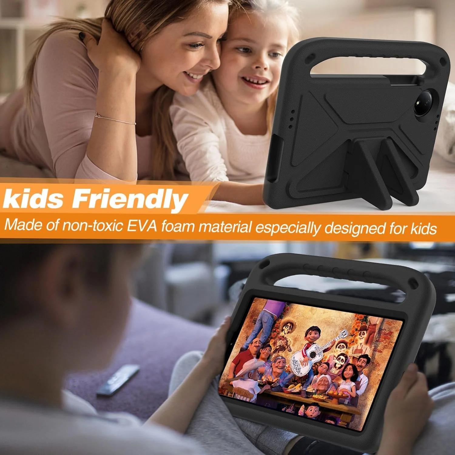 Gruattreay Case for Xiaomi Redmi Pad SE 8.7 Inch (2024),EVA Anti-fall Smart Tablet Cover with Carrying Handle & Concealed Stand,Kids-Friendly Protective Cover (Red) Gruattreay Case for Xiaomi Redmi Pad SE 8.7 Inch (2024),EVA Anti-fall Smart Tablet Cover with Carrying Handle & Concealed Stand,Kids-Friendly Protective Cover (Red)