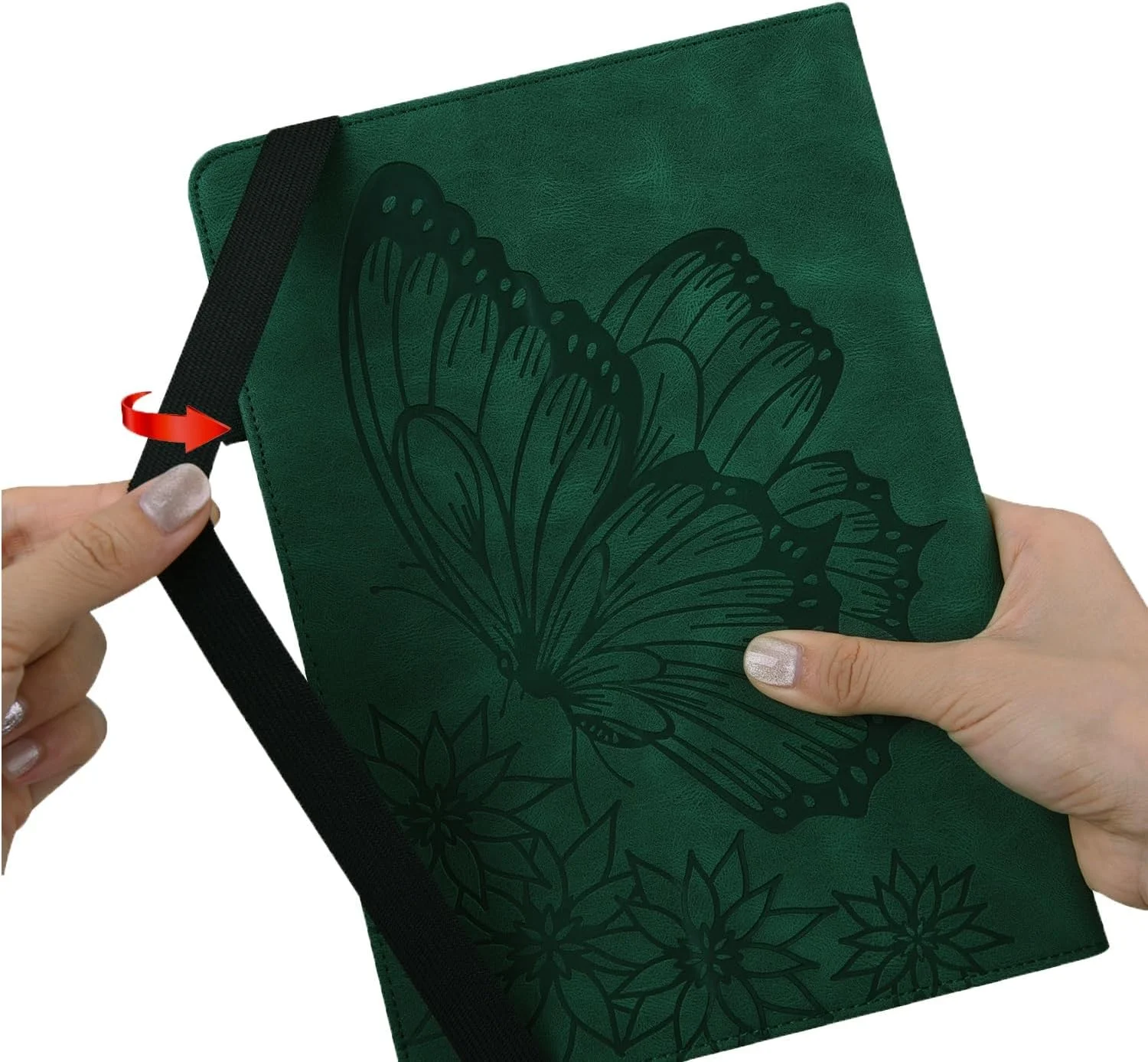 کیف محافظ تبلت چرمی PU طرح پروانه، دارای جای کارت، سازگار با تبلت شیائومی Redmi Pad کیف محافظ تبلت چرمی PU طرح پروانه، دارای جای کارت، سازگار با تبلت شیائومی Redmi Pad