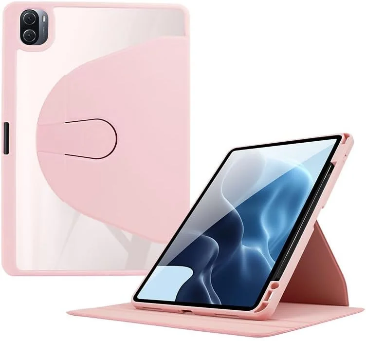 Shockproof Tablet Case for Xiaomi Mi Pad 6/6 Pro 2023 11.2 Inch, 360° Swivel Multi-Angle Stand Case Cover with Auto Wake/Sleep,Pen Holder,Pink Shockproof Tablet Case for Xiaomi Mi Pad 6/6 Pro 2023 11.2 Inch, 360° Swivel Multi-Angle Stand Case Cover with Auto Wake/Sleep,Pen Holder,Pink