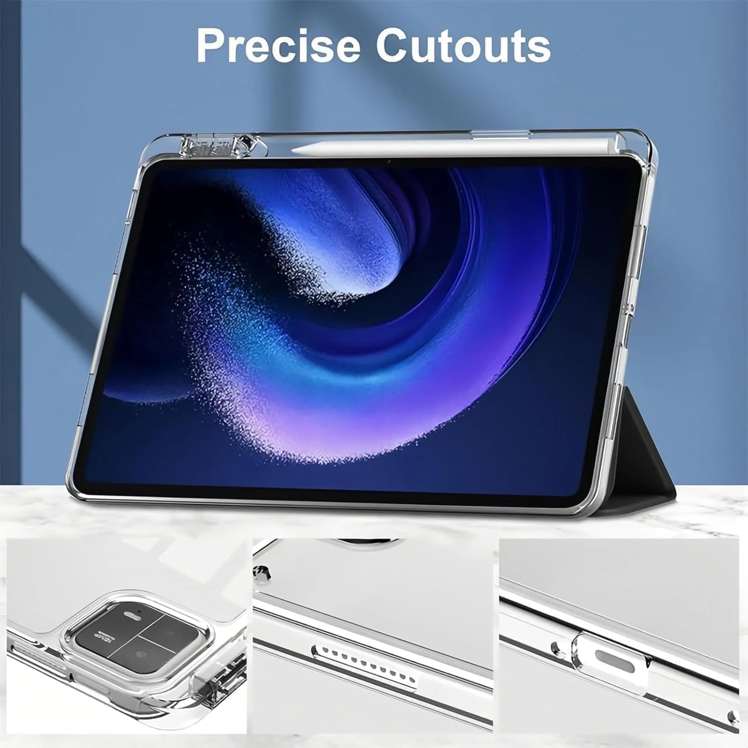 کاور باریک و سازگار Gruattreay با تبلت شیائومی Redmi K Pad 8.8 اینچ 2025، کاور TPU با نگهدارنده قلم، حالت خواب/بیدار خودکار، کاور پشتی سخت شفاف هوشمند (سبز روشن) کاور باریک و سازگار Gruattreay با تبلت شیائومی Redmi K Pad 8.8 اینچ 2025، کاور TPU با نگهدارنده قلم، حالت خواب/بیدار خودکار، کاور پشتی سخت شفاف هوشمند (سبز روشن)