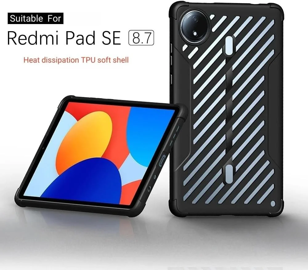 کاور گرواتری سازگار با تبلت شیائومی Redmi Pad SE 8.7 اینچ 2024، کاور محافظ سبک وزن سیلیکونی TPU نرم ضد ضربه و ضد افتادن برای Redmi Pad SE 8.7" کاور گرواتری سازگار با تبلت شیائومی Redmi Pad SE 8.7 اینچ 2024، کاور محافظ سبک وزن سیلیکونی TPU نرم ضد ضربه و ضد افتادن برای Redmi Pad SE 8.7"
