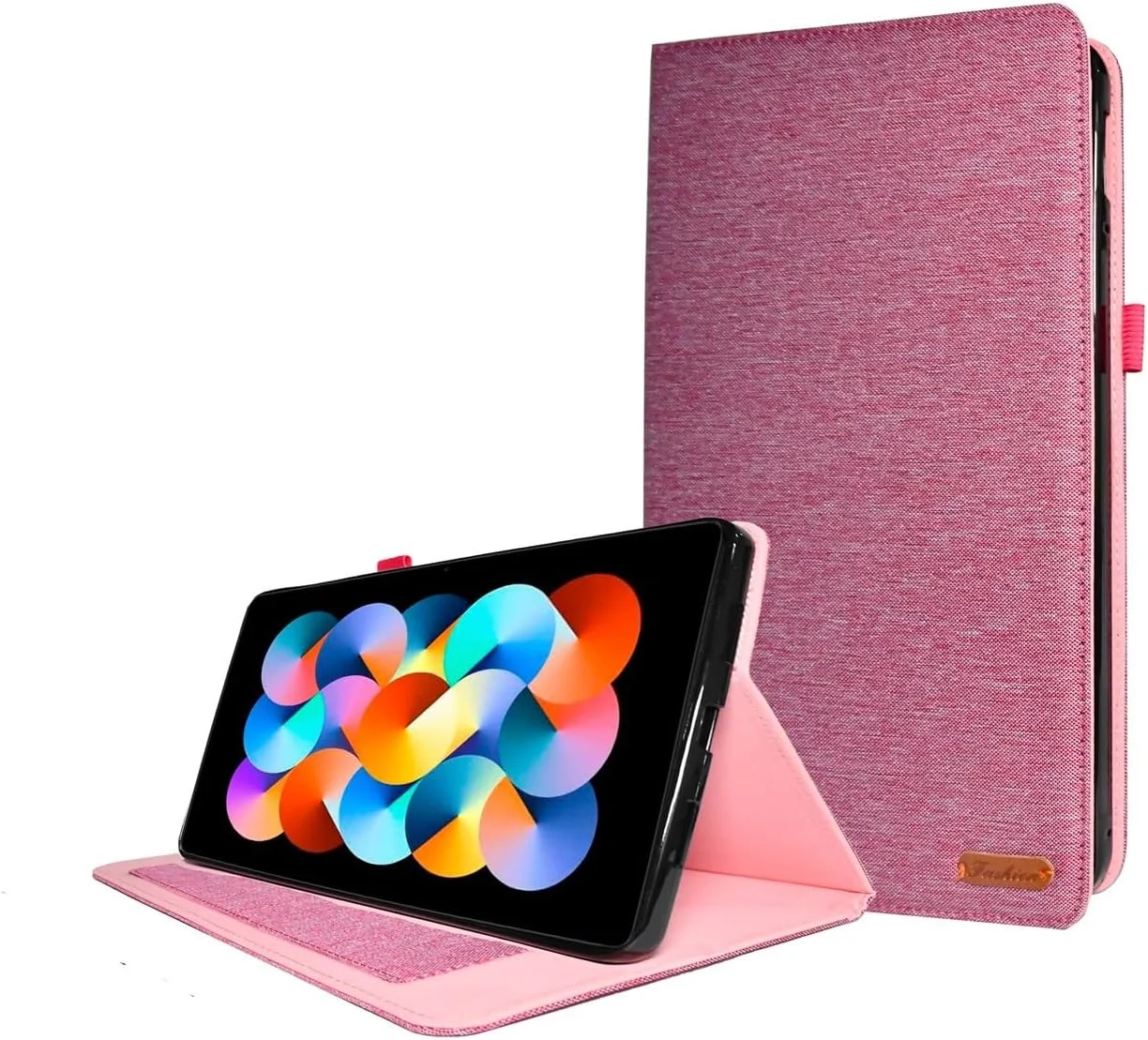 کیف محافظ تبلت سازگار با شیائومی Mi Pad 6/6 Pro 2023 11.2 اینچی، کاور پارچهای تاشو با حالت خواب خودکار، استند و جای کارت کیف محافظ تبلت سازگار با شیائومی Mi Pad 6/6 Pro 2023 11.2 اینچی، کاور پارچهای تاشو با حالت خواب خودکار، استند و جای کارت