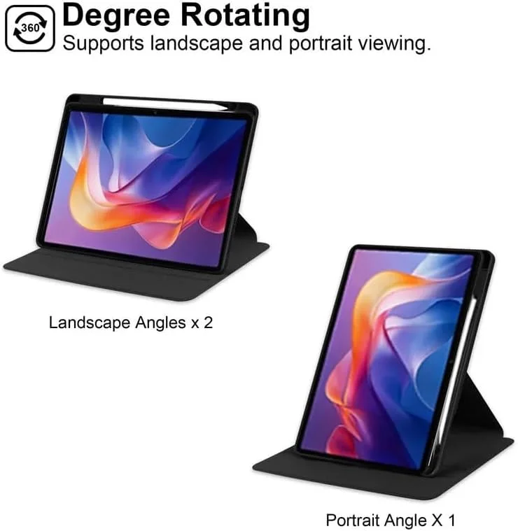 کیف تبلت Gruattreay سازگار با شیائومی Redmi Pad 2 11 اینچ 2025، دارای جای قلم، چرخش 360 درجه و حالت خواب/بیدار خودکار، کیف استند تاشو با زوایای دید انعطاف پذیر (خاکستری) کیف تبلت Gruattreay سازگار با شیائومی Redmi Pad 2 11 اینچ 2025، دارای جای قلم، چرخش 360 درجه و حالت خواب/بیدار خودکار، کیف استند تاشو با زوایای دید انعطاف پذیر (خاکستری)