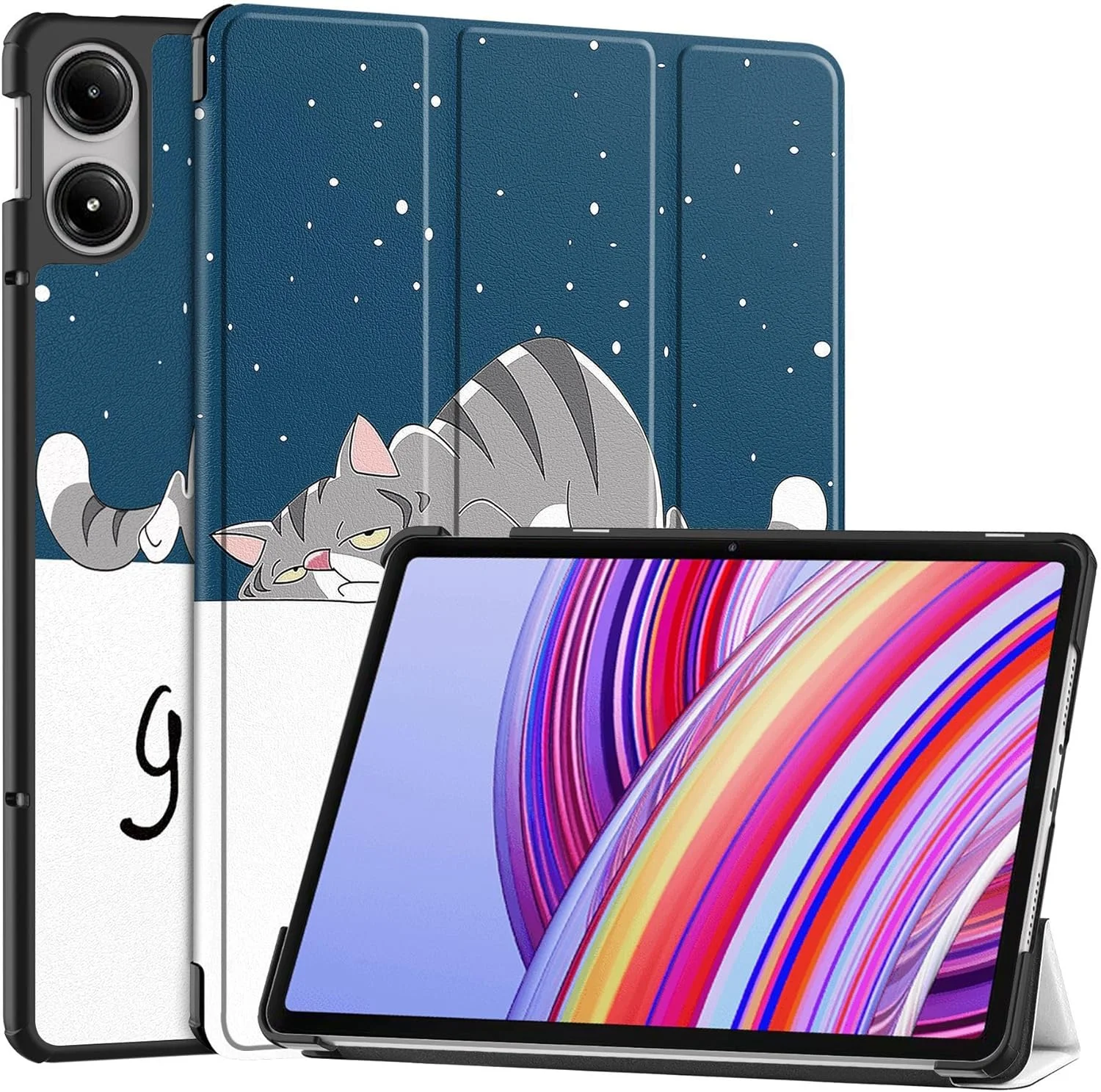 کیف محافظ تبلت شیائومی Redmi Pad Pro 12.1 اینچ 2024 مدل ANKILVAIXY، باریک، سه تایی، با پشت نرم، دارای قابلیت خواب/بیدار شدن خودکار کیف محافظ تبلت شیائومی Redmi Pad Pro 12.1 اینچ 2024 مدل ANKILVAIXY، باریک، سه تایی، با پشت نرم، دارای قابلیت خواب/بیدار شدن خودکار