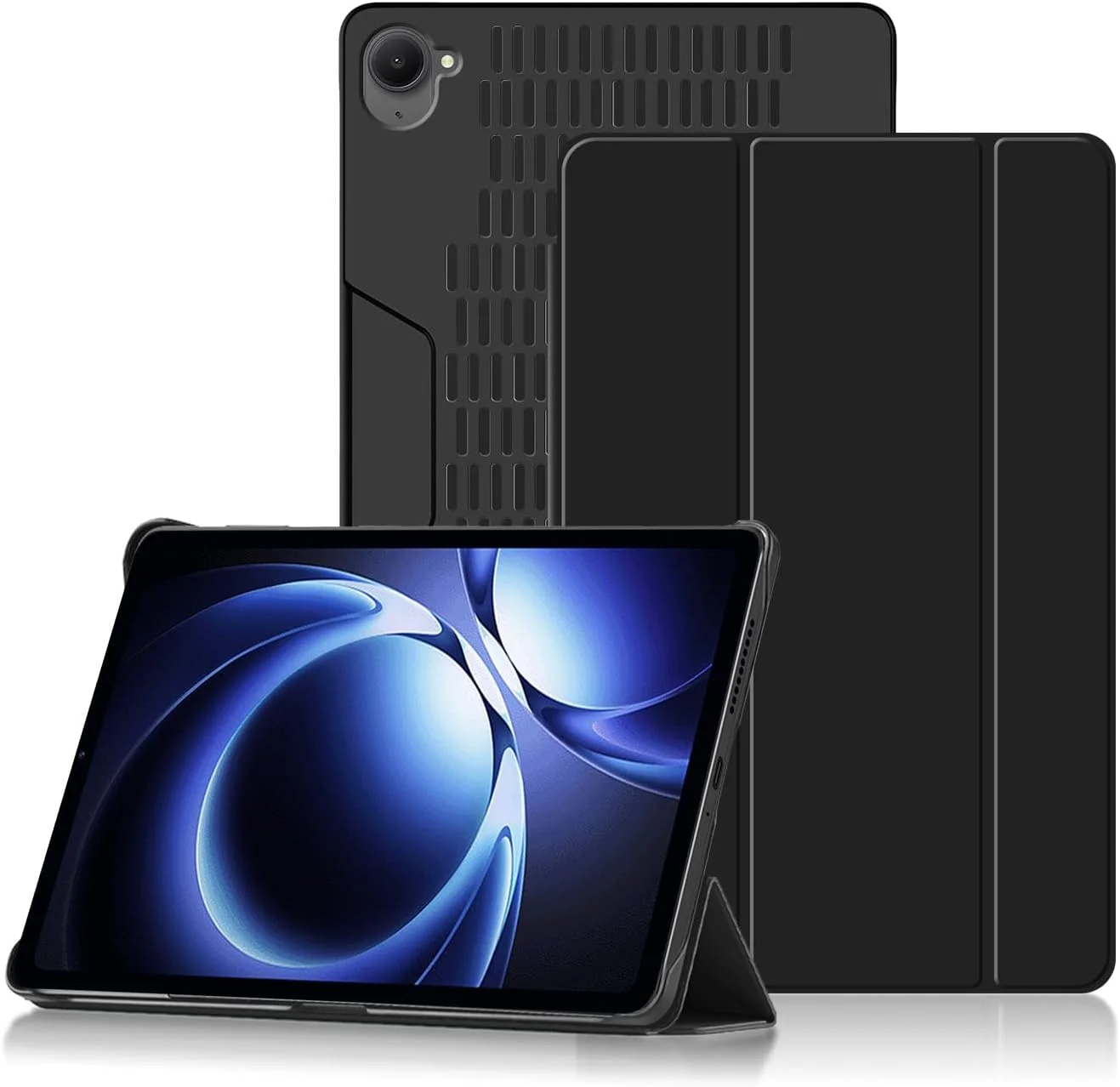 کاور تبلت Gruattreay سازگار با شیائومی Redmi K Pad 8.8 اینچ 2025، کاور حرارتی اسکلتی با پایه سه تایی، کاور نرم TPU ضد ضربه برای Redmi K Pad 8.8" کاور تبلت Gruattreay سازگار با شیائومی Redmi K Pad 8.8 اینچ 2025، کاور حرارتی اسکلتی با پایه سه تایی، کاور نرم TPU ضد ضربه برای Redmi K Pad 8.8"
