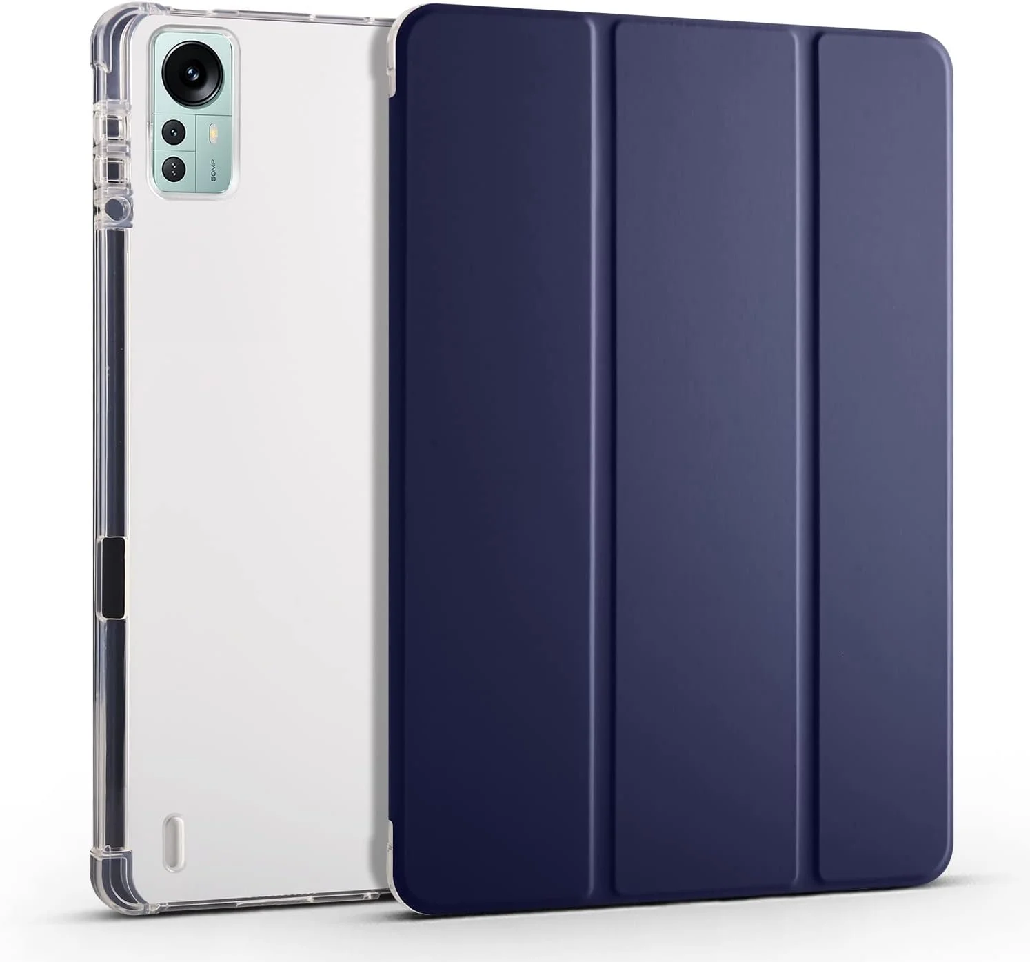 Travel on Tablet Compatible with Xiaomi Pad 5 Pro 12.4 Inch 2022 Protective Case Slim Lightweight Smart Cover Shockproof Case with Transparent Back Cover with Pencil Holder Protection Travel on Tablet Compatible with Xiaomi Pad 5 Pro 12.4 Inch 2022 Protective Case Slim Lightweight Smart Cover Shockproof Case with Transparent Back Cover with Pencil Holder Protection