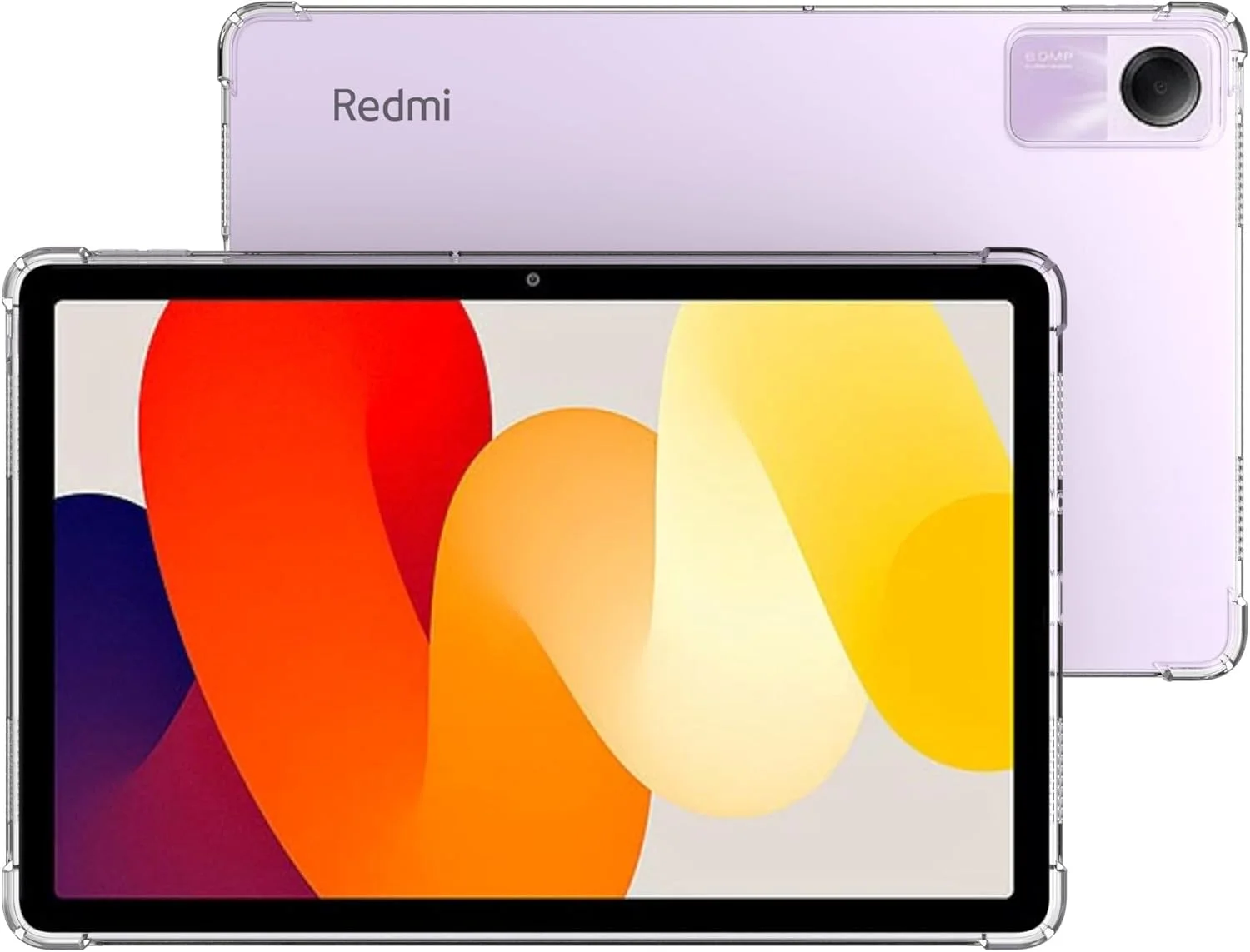 کاور شفاف JENKEM سازگار با تبلت شیائومی Redmi Pad SE 11 اینچ، مدل عرضه شده 2023، کاور انعطاف پذیر مقاوم در برابر ضربه و ضد خش، محافظ TPU شفاف برای REDMIPAD SE کاور شفاف JENKEM سازگار با تبلت شیائومی Redmi Pad SE 11 اینچ، مدل عرضه شده 2023، کاور انعطاف پذیر مقاوم در برابر ضربه و ضد خش، محافظ TPU شفاف برای REDMIPAD SE