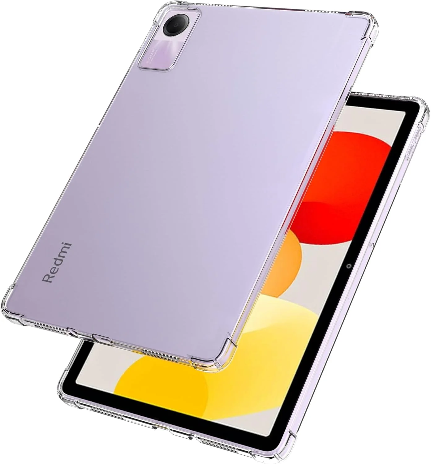 کاور شفاف JENKEM سازگار با تبلت شیائومی Redmi Pad SE 11 اینچ، مدل عرضه شده 2023، کاور انعطاف پذیر مقاوم در برابر ضربه و ضد خش، محافظ TPU شفاف برای REDMIPAD SE کاور شفاف JENKEM سازگار با تبلت شیائومی Redmi Pad SE 11 اینچ، مدل عرضه شده 2023، کاور انعطاف پذیر مقاوم در برابر ضربه و ضد خش، محافظ TPU شفاف برای REDMIPAD SE