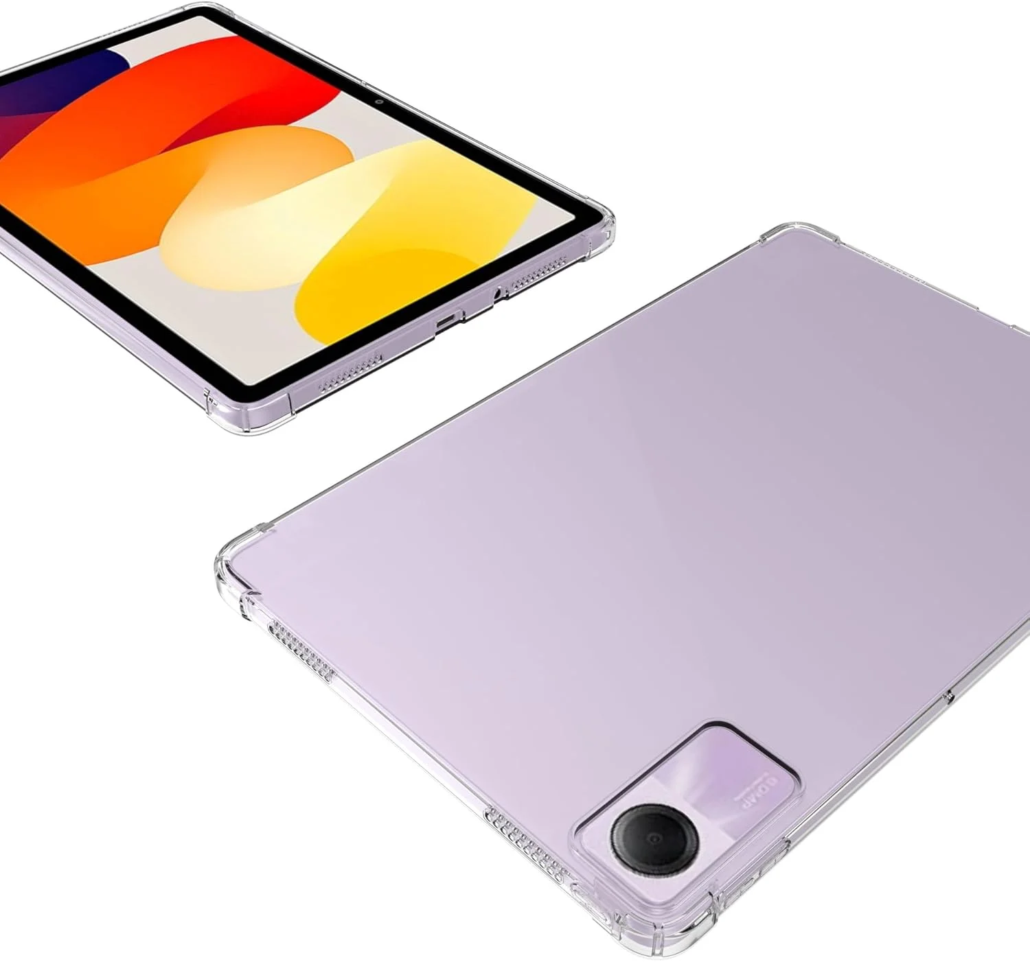 کاور شفاف JENKEM سازگار با تبلت شیائومی Redmi Pad SE 11 اینچ، مدل عرضه شده 2023، کاور انعطاف پذیر مقاوم در برابر ضربه و ضد خش، محافظ TPU شفاف برای REDMIPAD SE کاور شفاف JENKEM سازگار با تبلت شیائومی Redmi Pad SE 11 اینچ، مدل عرضه شده 2023، کاور انعطاف پذیر مقاوم در برابر ضربه و ضد خش، محافظ TPU شفاف برای REDMIPAD SE