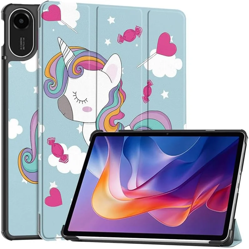 کیف تبلت Gruattreay برای شیائومی Redmi Pad 2 11 اینچی 2025، کیف چرمی PU سه تایی سبک وزن، جلد محافظ ضد ضربه با قابلیت بیدار شدن/خواب خودکار (تک شاخ) کیف تبلت Gruattreay برای شیائومی Redmi Pad 2 11 اینچی 2025، کیف چرمی PU سه تایی سبک وزن، جلد محافظ ضد ضربه با قابلیت بیدار شدن/خواب خودکار (تک شاخ)
