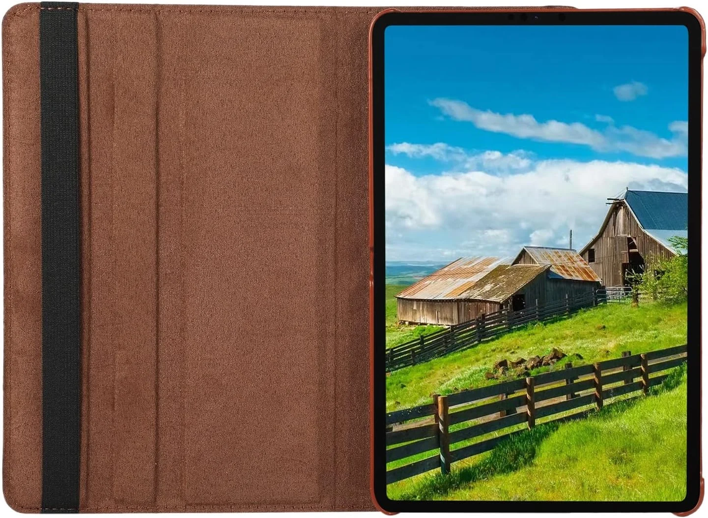 کیف تبلت سازگار با شیائومی Mi Pad 5 / MiPad 5 Pro، پایه سبک وزن، سازگار با تبلت، روکش پشتی چرمی PU، کیف بادوام تمام بدنه کیف تبلت سازگار با شیائومی Mi Pad 5 / MiPad 5 Pro، پایه سبک وزن، سازگار با تبلت، روکش پشتی چرمی PU، کیف بادوام تمام بدنه