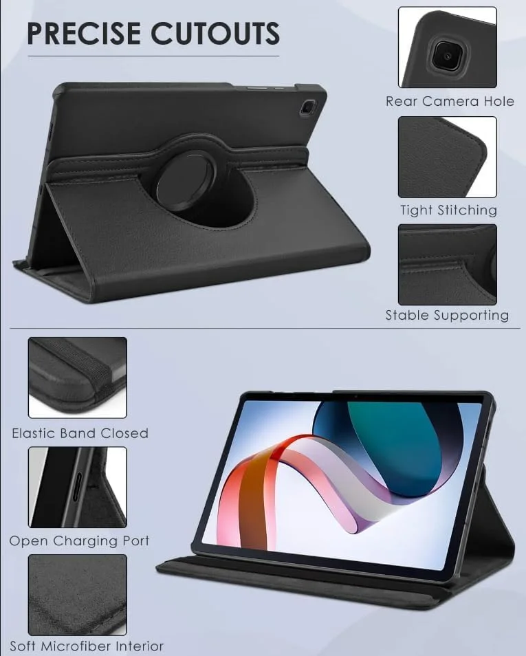 کیف تبلت HUIDETAI برای تبلت Redmi Pad SE 2023، کاور چرمی چرخشی 360 درجه برای تبلت شیائومی Redmi Pad Se 11 اینچ 2023 (بنفش) کیف تبلت HUIDETAI برای تبلت Redmi Pad SE 2023، کاور چرمی چرخشی 360 درجه برای تبلت شیائومی Redmi Pad Se 11 اینچ 2023 (بنفش)