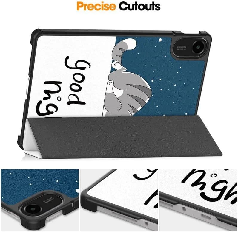 کیف تبلت Gruattreay برای شیائومی Redmi Pad 2 11 اینچی 2025، کیف چرمی PU سه تایی سبک وزن، جلد محافظ ضد ضربه با قابلیت بیدار شدن/خواب خودکار (تک شاخ) کیف تبلت Gruattreay برای شیائومی Redmi Pad 2 11 اینچی 2025، کیف چرمی PU سه تایی سبک وزن، جلد محافظ ضد ضربه با قابلیت بیدار شدن/خواب خودکار (تک شاخ)