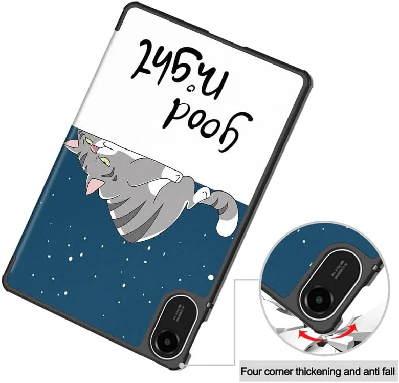 کیف تبلت Gruattreay برای شیائومی Redmi Pad 2 11 اینچی 2025، کیف چرمی PU سه تایی سبک وزن، جلد محافظ ضد ضربه با قابلیت بیدار شدن/خواب خودکار (تک شاخ) کیف تبلت Gruattreay برای شیائومی Redmi Pad 2 11 اینچی 2025، کیف چرمی PU سه تایی سبک وزن، جلد محافظ ضد ضربه با قابلیت بیدار شدن/خواب خودکار (تک شاخ)