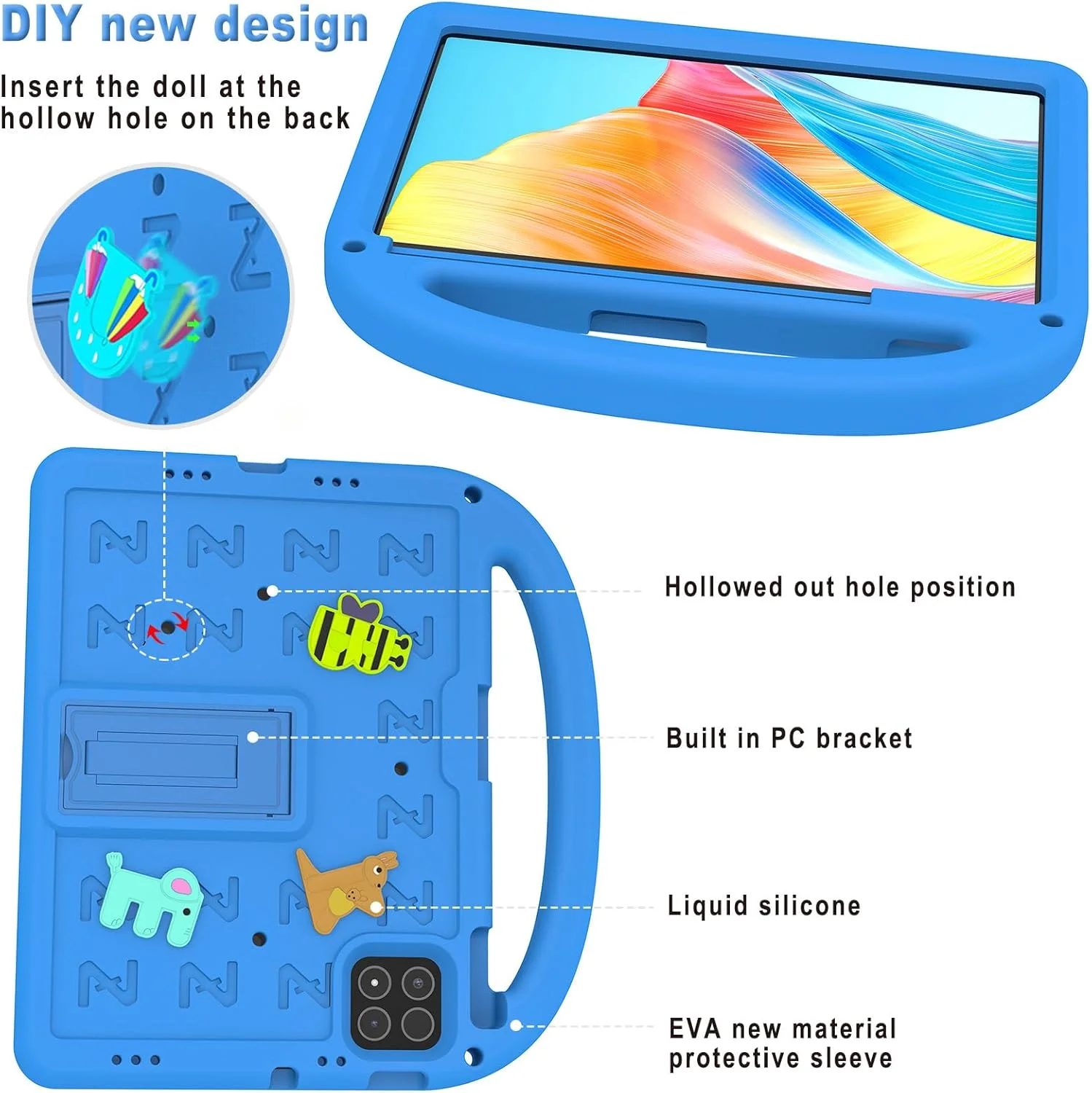 کاور محافظ تبلت شیائومی پد 7 پرو/پد 7 مدل Gruattreay، ضد ضربه با دسته حمل، استند و جای قلم، کاور محافظ کودکانه EVA+PC مناسب برای Mi Pad 7 Pro (سبز) کاور محافظ تبلت شیائومی پد 7 پرو/پد 7 مدل Gruattreay، ضد ضربه با دسته حمل، استند و جای قلم، کاور محافظ کودکانه EVA+PC مناسب برای Mi Pad 7 Pro (سبز)
