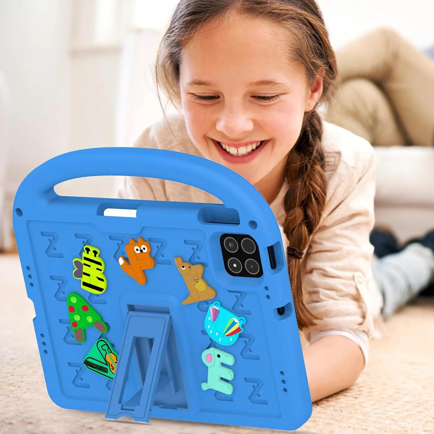 کاور محافظ تبلت شیائومی پد 7 پرو/پد 7 مدل Gruattreay، ضد ضربه با دسته حمل، استند و جای قلم، کاور محافظ کودکانه EVA+PC مناسب برای Mi Pad 7 Pro (سبز) کاور محافظ تبلت شیائومی پد 7 پرو/پد 7 مدل Gruattreay، ضد ضربه با دسته حمل، استند و جای قلم، کاور محافظ کودکانه EVA+PC مناسب برای Mi Pad 7 Pro (سبز)