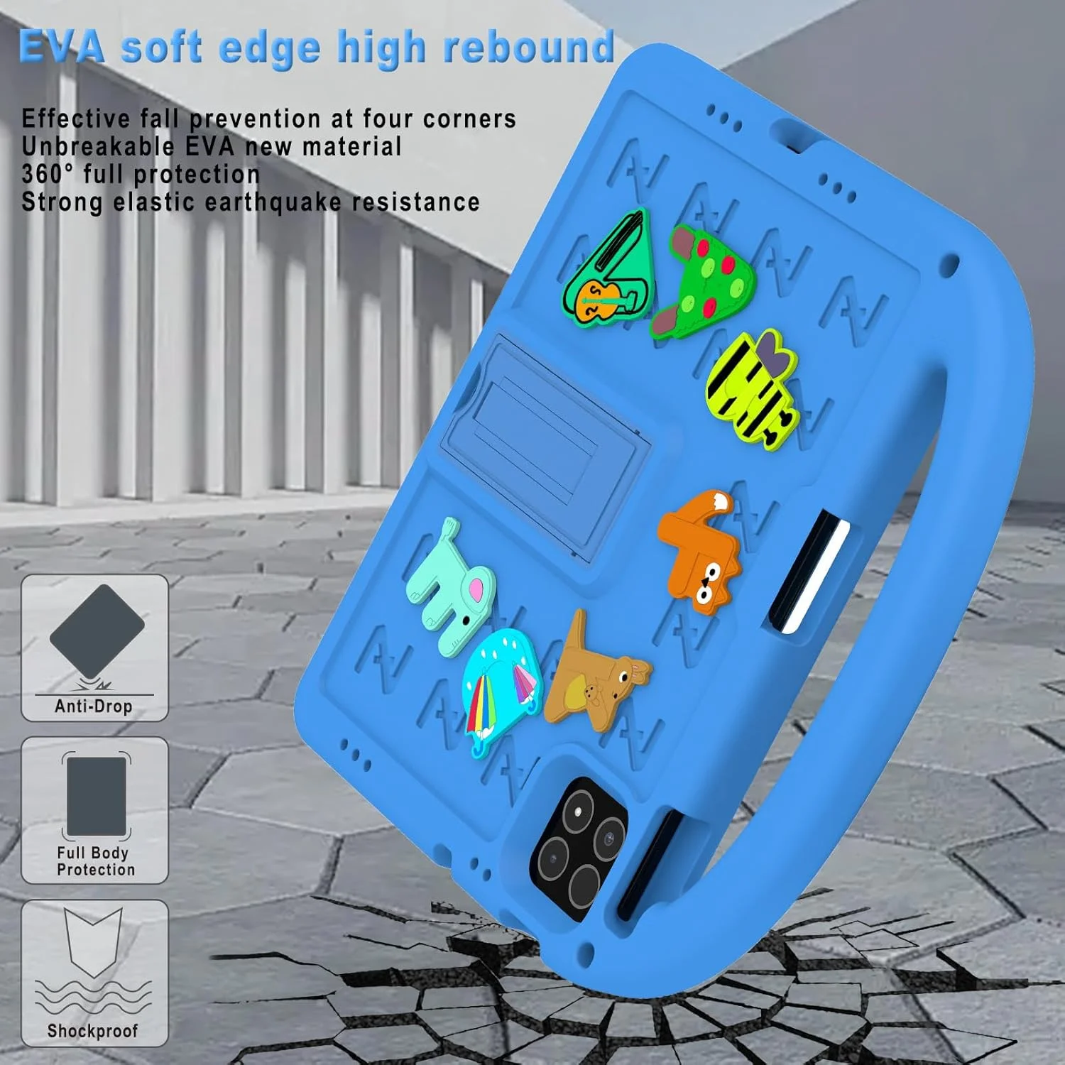 کاور محافظ تبلت شیائومی پد 7 پرو/پد 7 مدل Gruattreay، ضد ضربه با دسته حمل، استند و جای قلم، کاور محافظ کودکانه EVA+PC مناسب برای Mi Pad 7 Pro (سبز) کاور محافظ تبلت شیائومی پد 7 پرو/پد 7 مدل Gruattreay، ضد ضربه با دسته حمل، استند و جای قلم، کاور محافظ کودکانه EVA+PC مناسب برای Mi Pad 7 Pro (سبز)