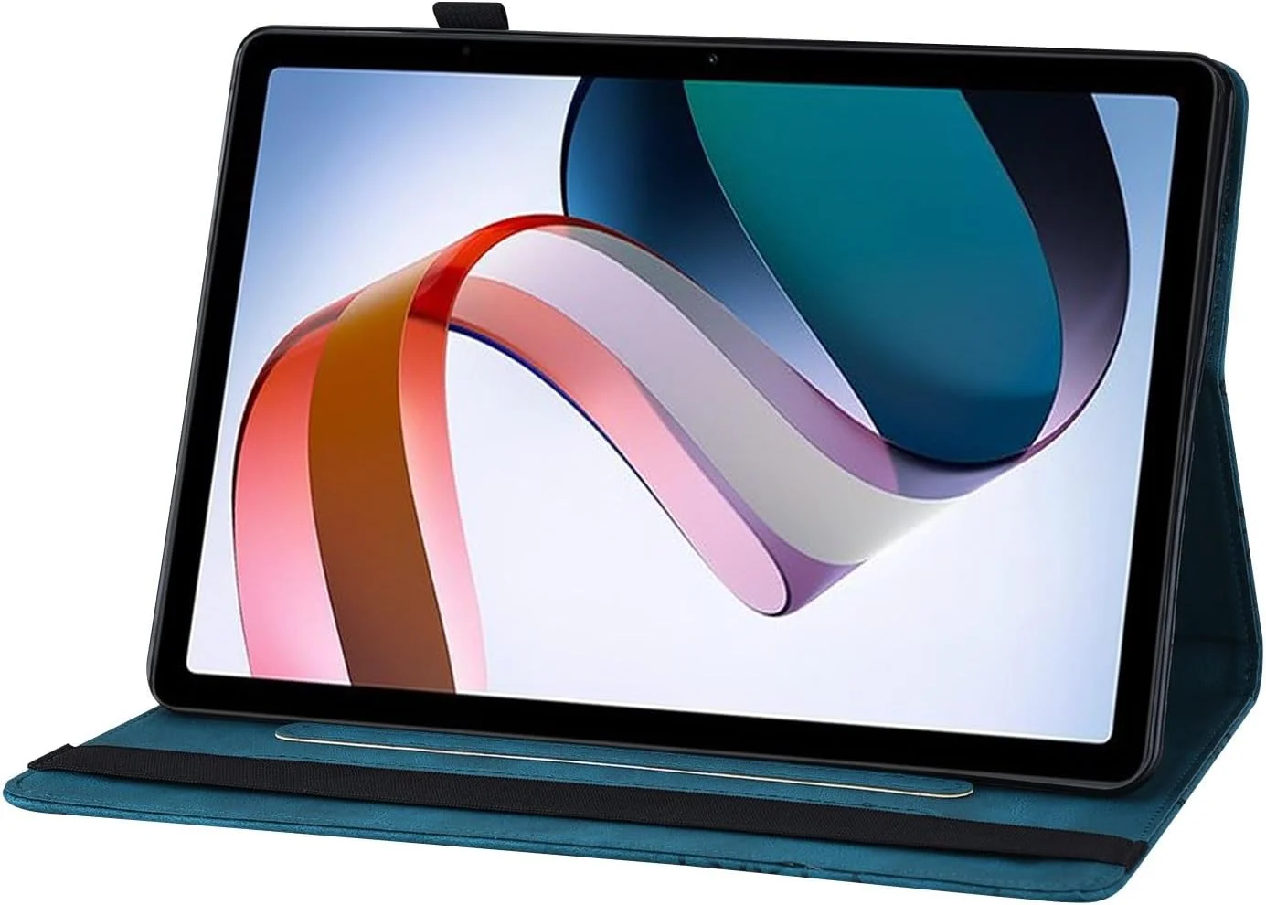 کیف تبلت چرمی PU طرح دار پروانه، کاور محافظ کیف پول تاشو با محفظه کارت سازگار با تبلت شیائومی Redmi Pad SE 11 اینچ کیف تبلت چرمی PU طرح دار پروانه، کاور محافظ کیف پول تاشو با محفظه کارت سازگار با تبلت شیائومی Redmi Pad SE 11 اینچ