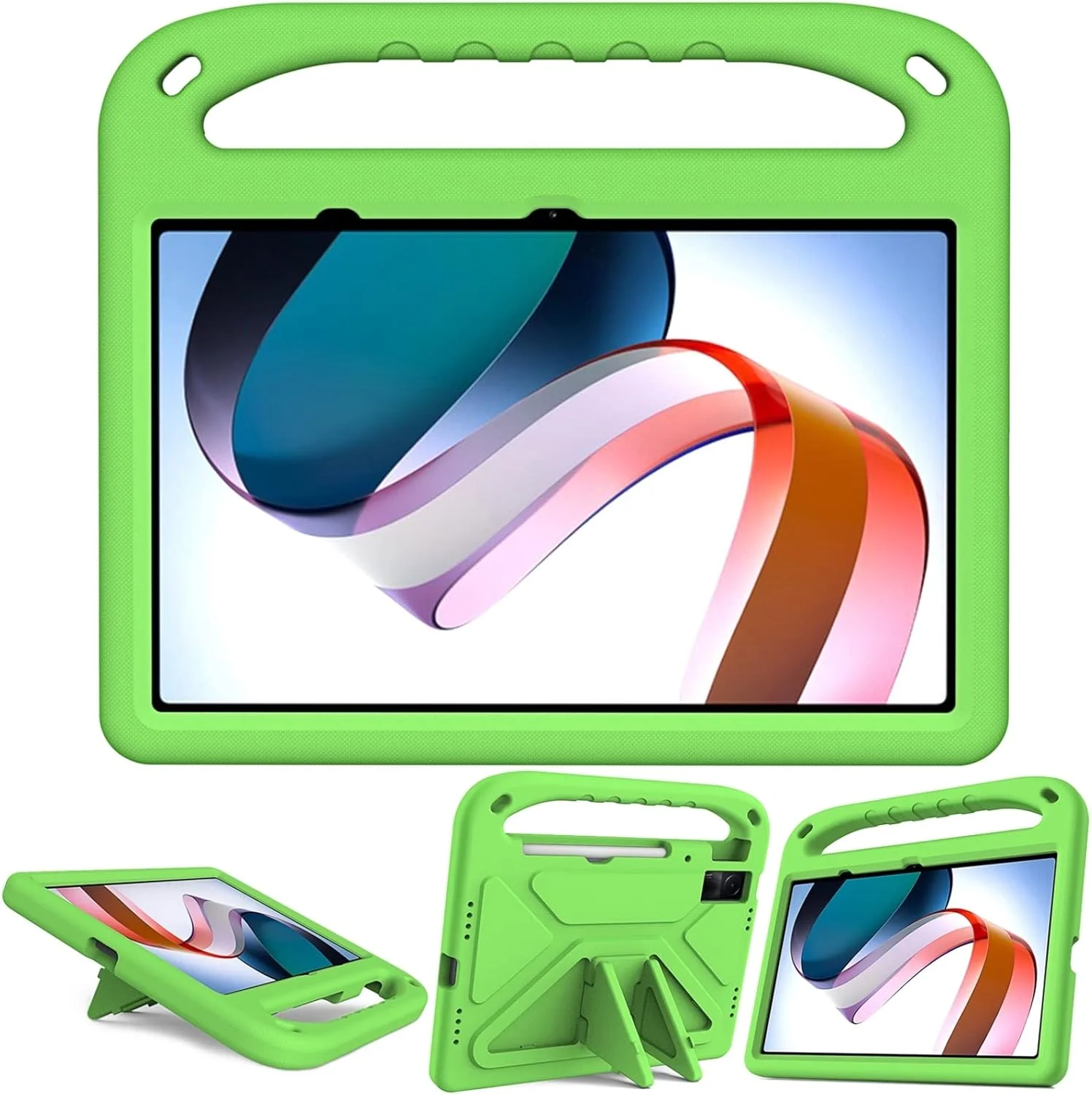 ZZjingli کیف تبلت مقاوم در برابر ضربه EVA قابل حمل با دسته برای شیائومی Redmi Pad 10.61 (مشکی)(قرمز)(آبی) و غیره (رنگ: سبز) ZZjingli کیف تبلت مقاوم در برابر ضربه EVA قابل حمل با دسته برای شیائومی Redmi Pad 10.61 (مشکی)(قرمز)(آبی) و غیره (رنگ: سبز)