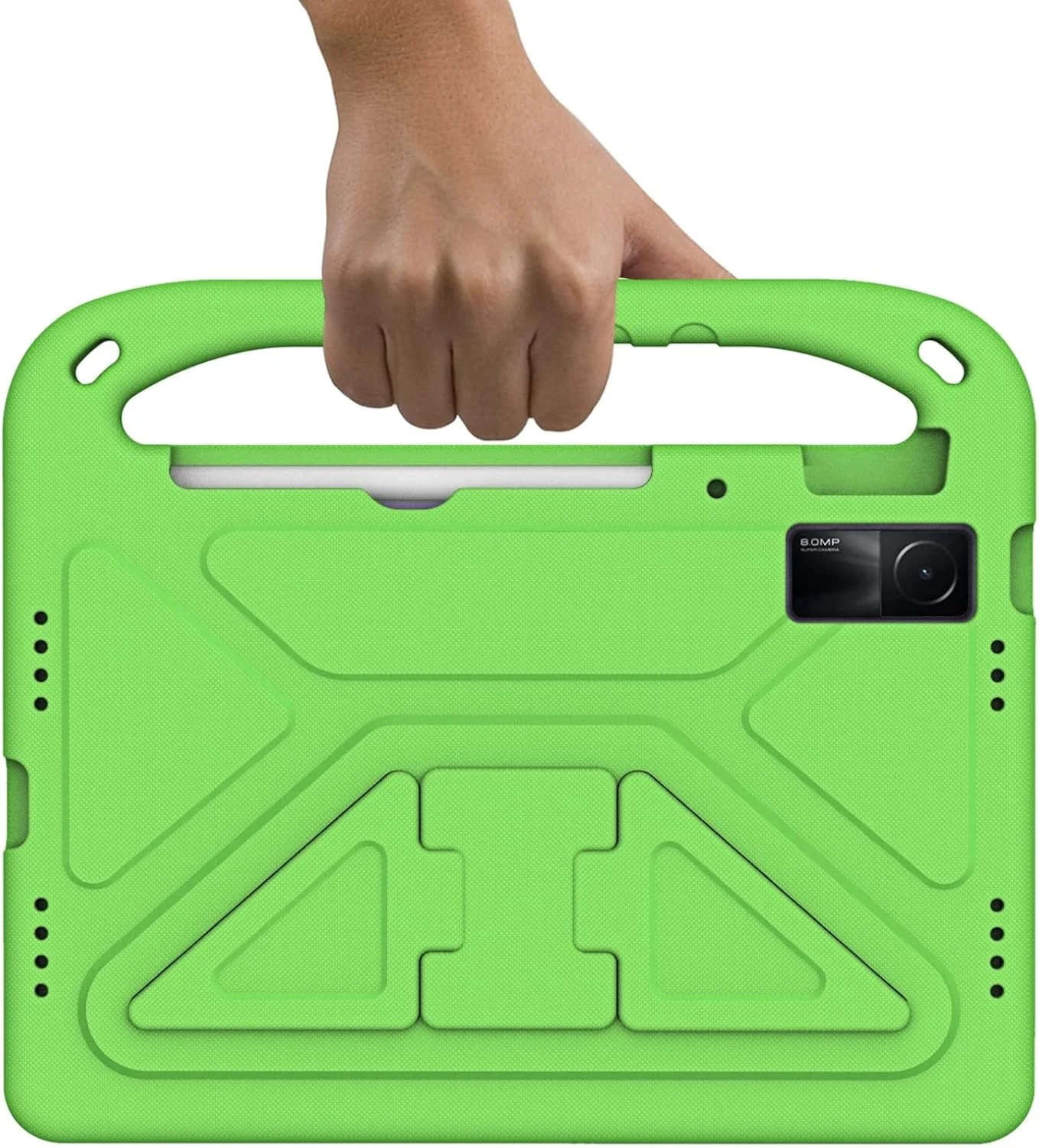 ZZjingli کیف تبلت مقاوم در برابر ضربه EVA قابل حمل با دسته برای شیائومی Redmi Pad 10.61 (مشکی)(قرمز)(آبی) و غیره (رنگ: سبز) ZZjingli کیف تبلت مقاوم در برابر ضربه EVA قابل حمل با دسته برای شیائومی Redmi Pad 10.61 (مشکی)(قرمز)(آبی) و غیره (رنگ: سبز)