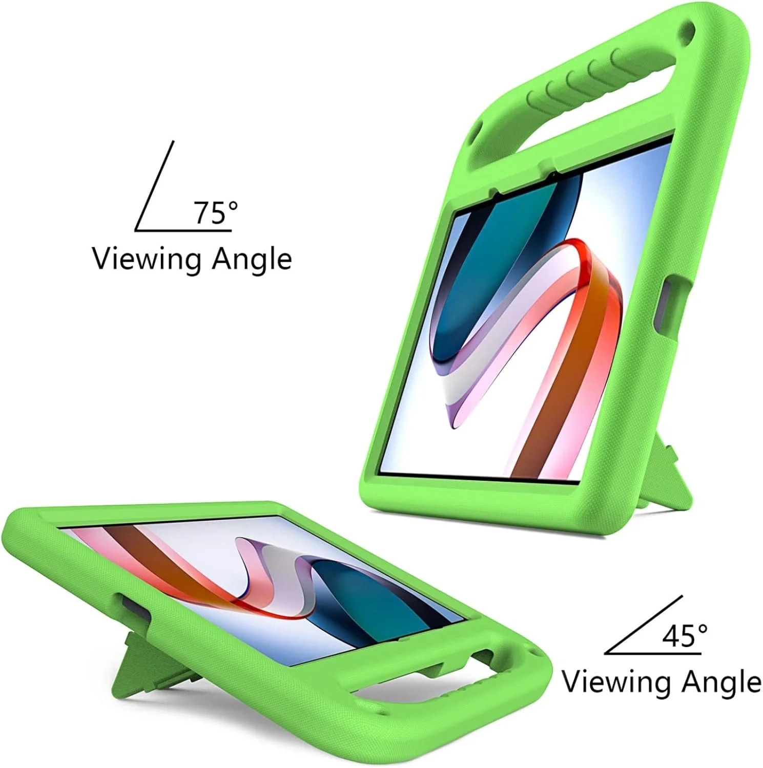 ZZjingli کیف تبلت مقاوم در برابر ضربه EVA قابل حمل با دسته برای شیائومی Redmi Pad 10.61 (مشکی)(قرمز)(آبی) و غیره (رنگ: سبز) ZZjingli کیف تبلت مقاوم در برابر ضربه EVA قابل حمل با دسته برای شیائومی Redmi Pad 10.61 (مشکی)(قرمز)(آبی) و غیره (رنگ: سبز)