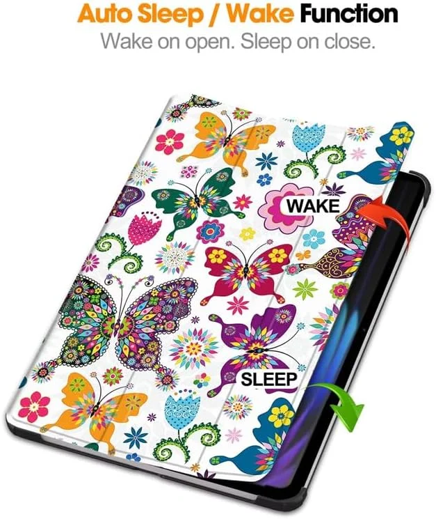 کاور تبلت Gruattreay مناسب برای شیائومی پد 7 (2024)، کاور چند منظوره تاشو با طراحی زیبا، ضد ضربه، دارای عملکرد خواب/بیدار خودکار و استند، پوشش محافظ ضد اصطکاک و مناسب کودکان (استایل 4)