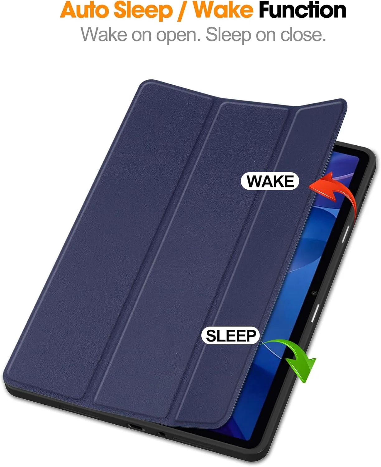 کاور تبلت Gruattreay برای شیائومی Redmi Pad 2 11 اینچی (2025) با جای مداد داخلی، لبه TPU نرم، سبک وزن، سه تایی تاشو چرمی PU با قابلیت بیدار/خواب خودکار (آبی) کاور تبلت Gruattreay برای شیائومی Redmi Pad 2 11 اینچی (2025) با جای مداد داخلی، لبه TPU نرم، سبک وزن، سه تایی تاشو چرمی PU با قابلیت بیدار/خواب خودکار (آبی)