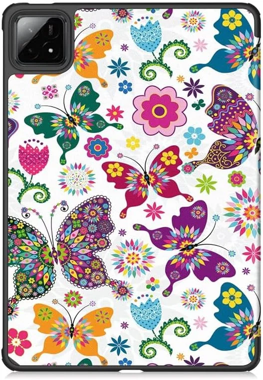 کاور تبلت Gruattreay مناسب برای شیائومی پد 7 (2024)، کاور چند منظوره تاشو با طراحی زیبا، ضد ضربه، دارای عملکرد خواب/بیدار خودکار و استند، پوشش محافظ ضد اصطکاک و مناسب کودکان (استایل 4)