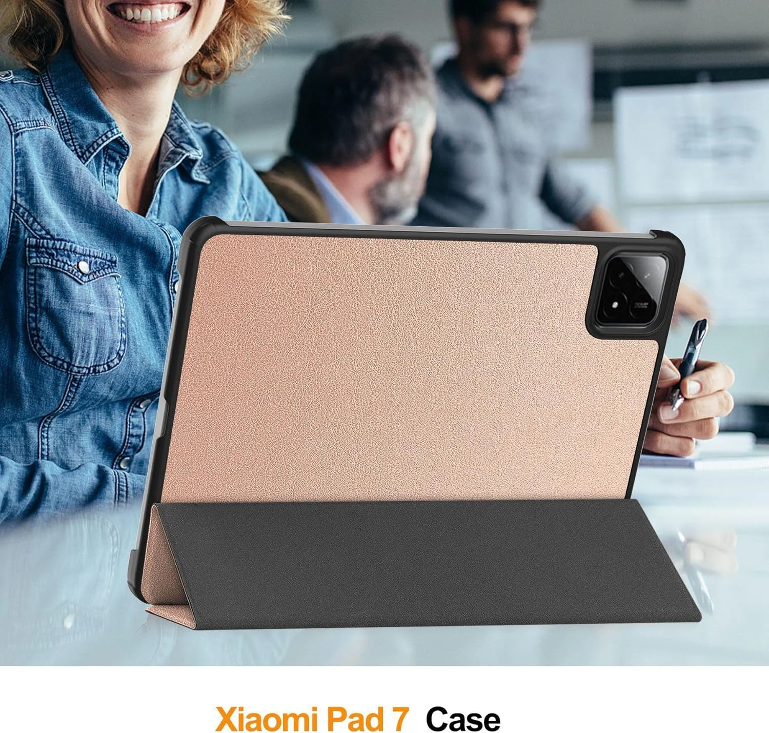کاور تبلت شیائومی پد 7 پرو 11.2 اینچی 2024، محافظ باریک با پشت سخت و استند تاشو هوشمند با قابلیت بیدار و خاموش شدن خودکار برای شیائومی پد 7 پرو (رزگلد) کاور تبلت شیائومی پد 7 پرو 11.2 اینچی 2024، محافظ باریک با پشت سخت و استند تاشو هوشمند با قابلیت بیدار و خاموش شدن خودکار برای شیائومی پد 7 پرو (رزگلد)