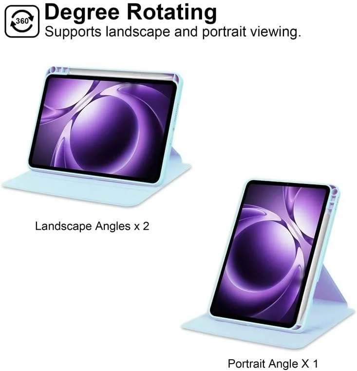 کیف چرمی تبلت شیائومی Redmi K Pad 8.8 اینچ (مدل 2025) با قابلیت چرخش 360 درجه، استند و محفظه قلم - آبی کیف چرمی تبلت شیائومی Redmi K Pad 8.8 اینچ (مدل 2025) با قابلیت چرخش 360 درجه، استند و محفظه قلم - آبی