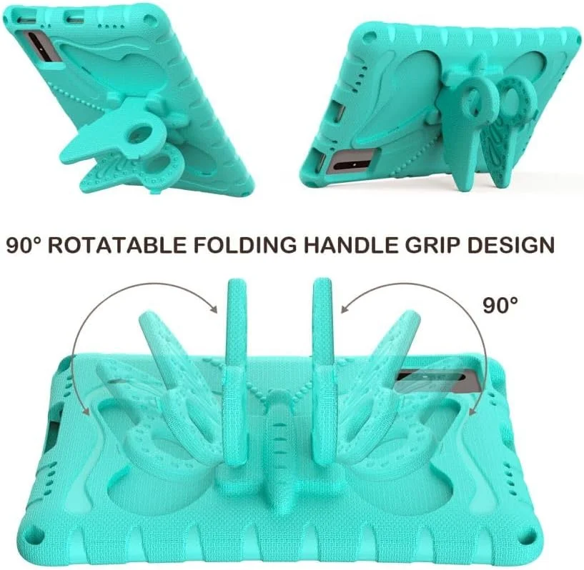 کیف محافظ کودکانه BLCshine مناسب برای تبلت شیائومی پد 6 / شیائومی پد 6 پرو 11.0 اینچ 2023، سبک وزن، فوم نرم EVA، مقاوم در برابر ضربه، طرح پروانه ای، دارای بند شانه - سبز یخی کیف محافظ کودکانه BLCshine مناسب برای تبلت شیائومی پد 6 / شیائومی پد 6 پرو 11.0 اینچ 2023، سبک وزن، فوم نرم EVA، مقاوم در برابر ضربه، طرح پروانه ای، دارای بند شانه - سبز یخی