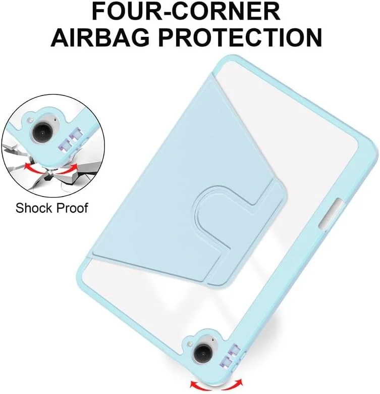 کیف چرمی تبلت شیائومی Redmi K Pad 8.8 اینچ (مدل 2025) با قابلیت چرخش 360 درجه، استند و محفظه قلم - آبی کیف چرمی تبلت شیائومی Redmi K Pad 8.8 اینچ (مدل 2025) با قابلیت چرخش 360 درجه، استند و محفظه قلم - آبی