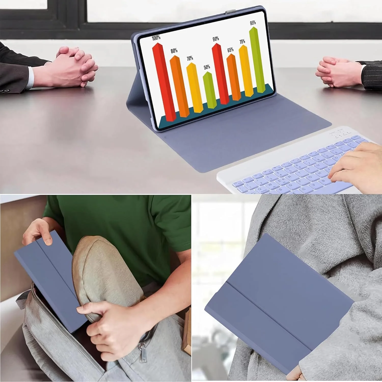 کیبورد مناسب برای تبلت شیائومی Redmi Pad 2 با اندازه 10.95 اینچ (مدل 2025)، کیبورد بلوتوثی بیسیم جداشدنی با کاور استند مغناطیسی برای شیائومی Redmi Pad 2 با اندازه 10.95 اینچ کیبورد مناسب برای تبلت شیائومی Redmi Pad 2 با اندازه 10.95 اینچ (مدل 2025)، کیبورد بلوتوثی بیسیم جداشدنی با کاور استند مغناطیسی برای شیائومی Redmi Pad 2 با اندازه 10.95 اینچ