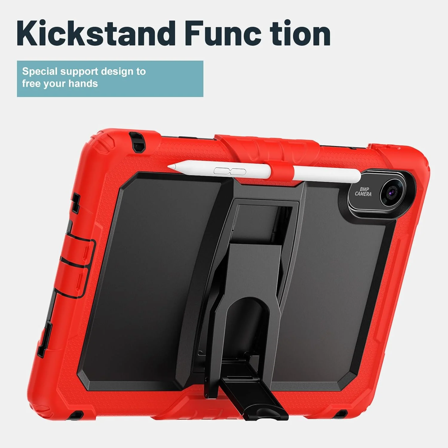 کاور مقاوم Gruattreay برای تبلت شیائومی Redmi Pad 2 11 اینچ 2025، کاور محافظ سه لایه ضد ضربه با پایه و بند شانه (قرمز) کاور مقاوم Gruattreay برای تبلت شیائومی Redmi Pad 2 11 اینچ 2025، کاور محافظ سه لایه ضد ضربه با پایه و بند شانه (قرمز)