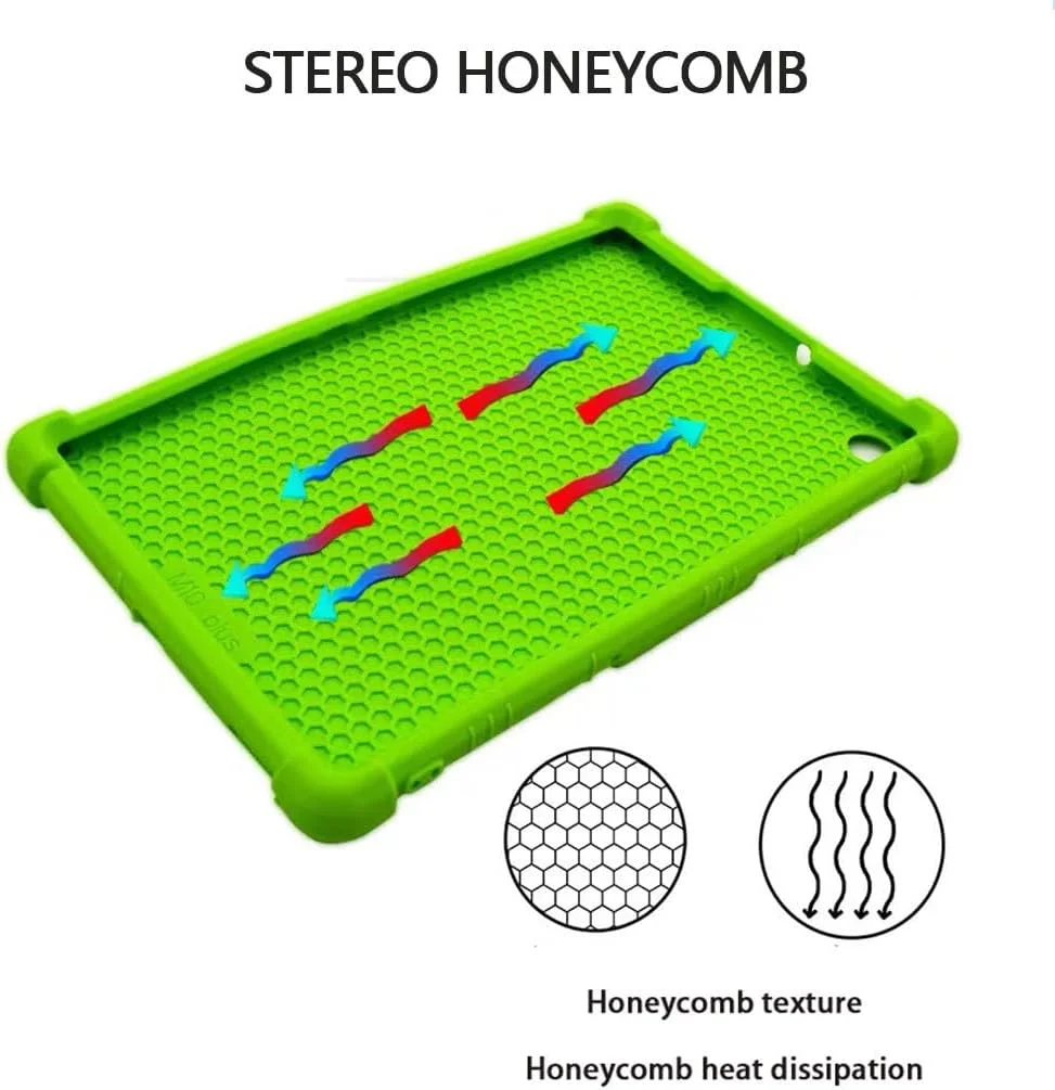 کاور تبلت کودکانه Gruattreay سازگار با شیائومی Redmi K Pad 8.8 اینچ 2025 [مناسب کودکان] کاور سیلیکونی نرم ضخیم با 4 گوشه تقویت شده و ضد ضربه به همراه استند چند زاویه ای (بنفش)