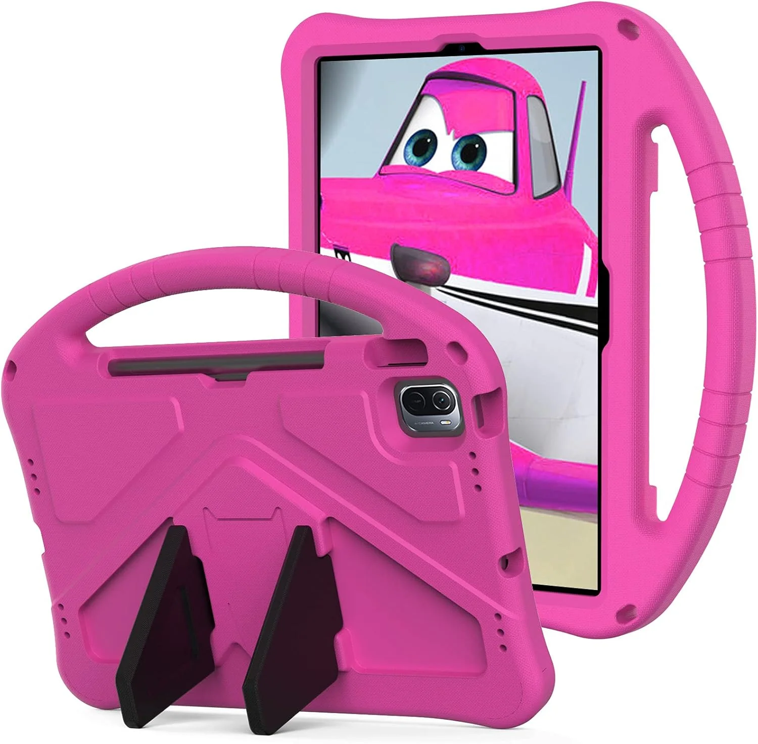 کاور تبلت کودکانه مناسب برای شیائومی پد 6/ پد 6 پرو 2023 - کاور محافظ بادوام، سبک وزن، ضد ضربه با دسته و استند (رنگ صورتی) کاور تبلت کودکانه مناسب برای شیائومی پد 6/ پد 6 پرو 2023 - کاور محافظ بادوام، سبک وزن، ضد ضربه با دسته و استند (رنگ صورتی)