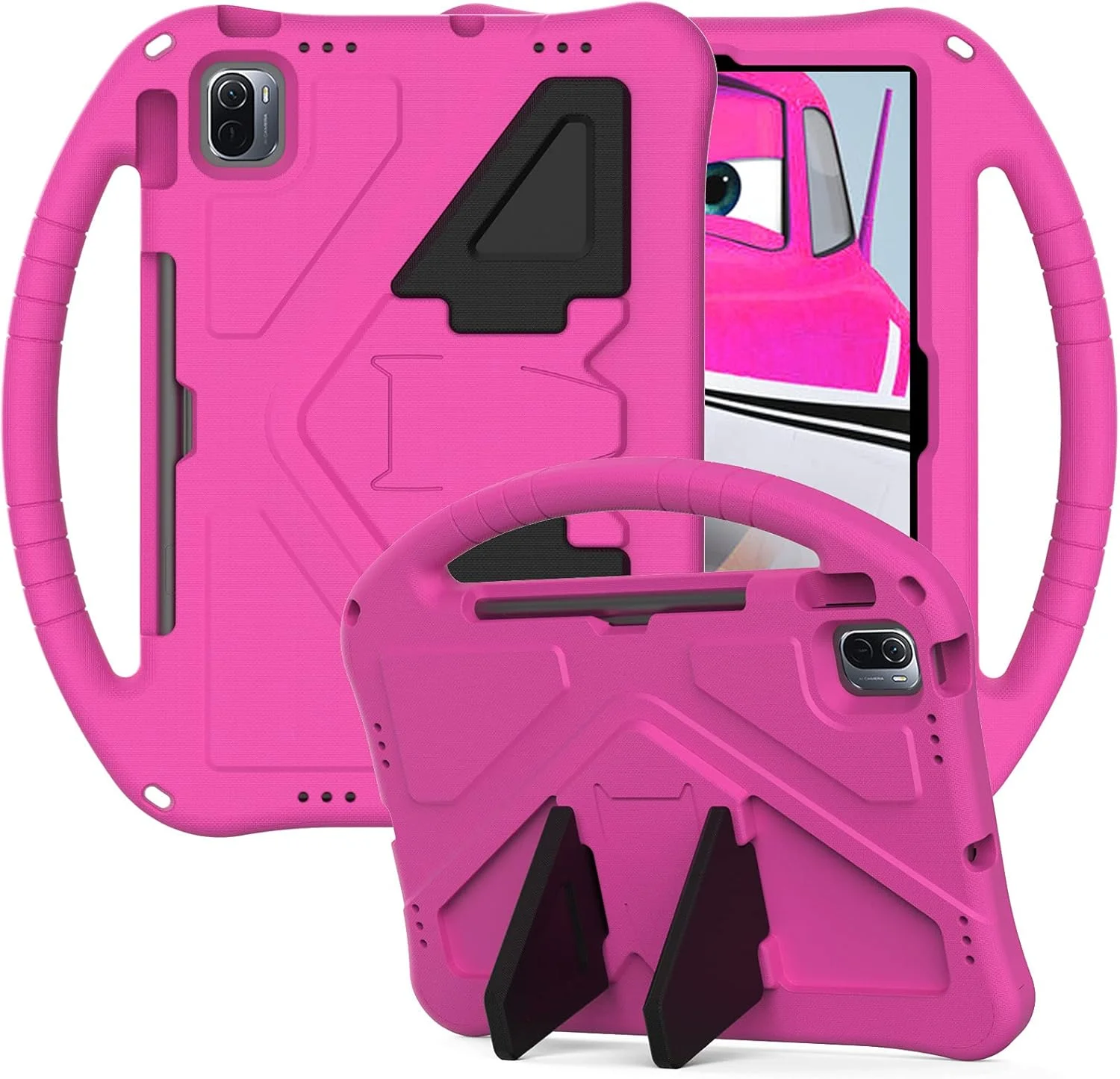 Gruattreay Compatible with Xiaomi Pad 6/ Pad 6 Pro 2023 Tablet Case for Kids - Durable Lightweight EVA Shockproof Protective Handle Stand Cover (Red) Gruattreay Compatible with Xiaomi Pad 6/ Pad 6 Pro 2023 Tablet Case for Kids - Durable Lightweight EVA Shockproof Protective Handle Stand Cover (Red)