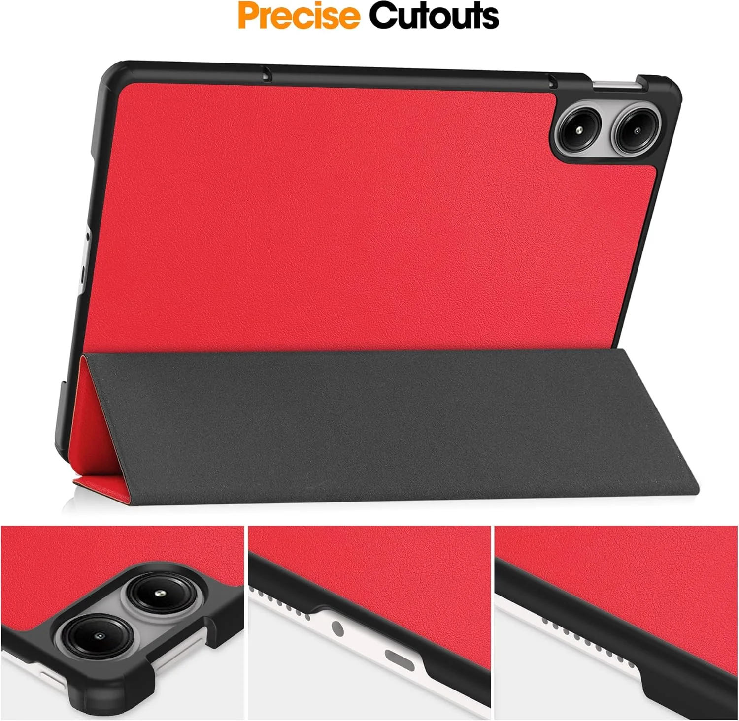 کیف تبلت RanTuo برای شیائومی ردمی پد پرو، چرم PU، سبک و نازک، ضد آب، ضد گرد و غبار، قاب محافظ ضد افتادن برای شیائومی ردمی پد پرو. (قرمز) کیف تبلت RanTuo برای شیائومی ردمی پد پرو، چرم PU، سبک و نازک، ضد آب، ضد گرد و غبار، قاب محافظ ضد افتادن برای شیائومی ردمی پد پرو. (قرمز)