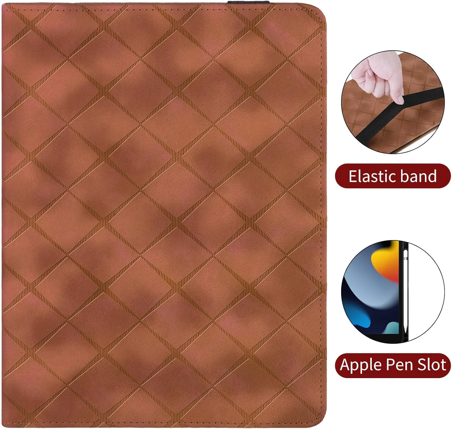 کیف چرمی Gruattreay سازگار با شیائومی Redmi Pad Pro 12.1 اینچ، کیف تبلت ضد ضربه با جای قلم، جای کارت و عملکرد استند، روکش محافظ مناسب کودکان (بنفش) کیف چرمی Gruattreay سازگار با شیائومی Redmi Pad Pro 12.1 اینچ، کیف تبلت ضد ضربه با جای قلم، جای کارت و عملکرد استند، روکش محافظ مناسب کودکان (بنفش)