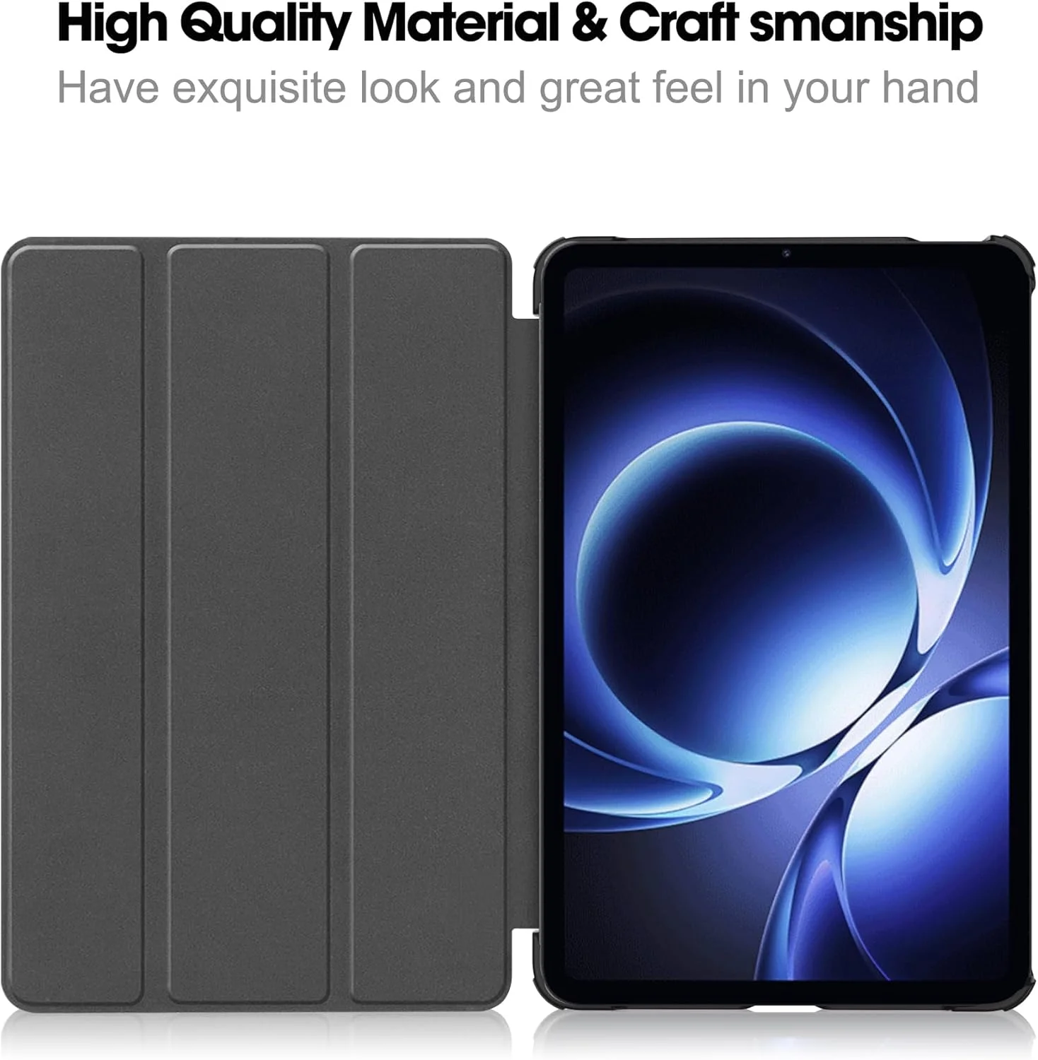 کیف تبلت Gruattreay سازگار با شیائومی Redmi K Pad 8.8 اینچ 2025، کیف چرمی PU سه تایی سبک وزن، ضد ضربه، پوشش محافظ پایه برای Redmi K Pad 8.8 اینچ (تک شاخ) کیف تبلت Gruattreay سازگار با شیائومی Redmi K Pad 8.8 اینچ 2025، کیف چرمی PU سه تایی سبک وزن، ضد ضربه، پوشش محافظ پایه برای Redmi K Pad 8.8 اینچ (تک شاخ)