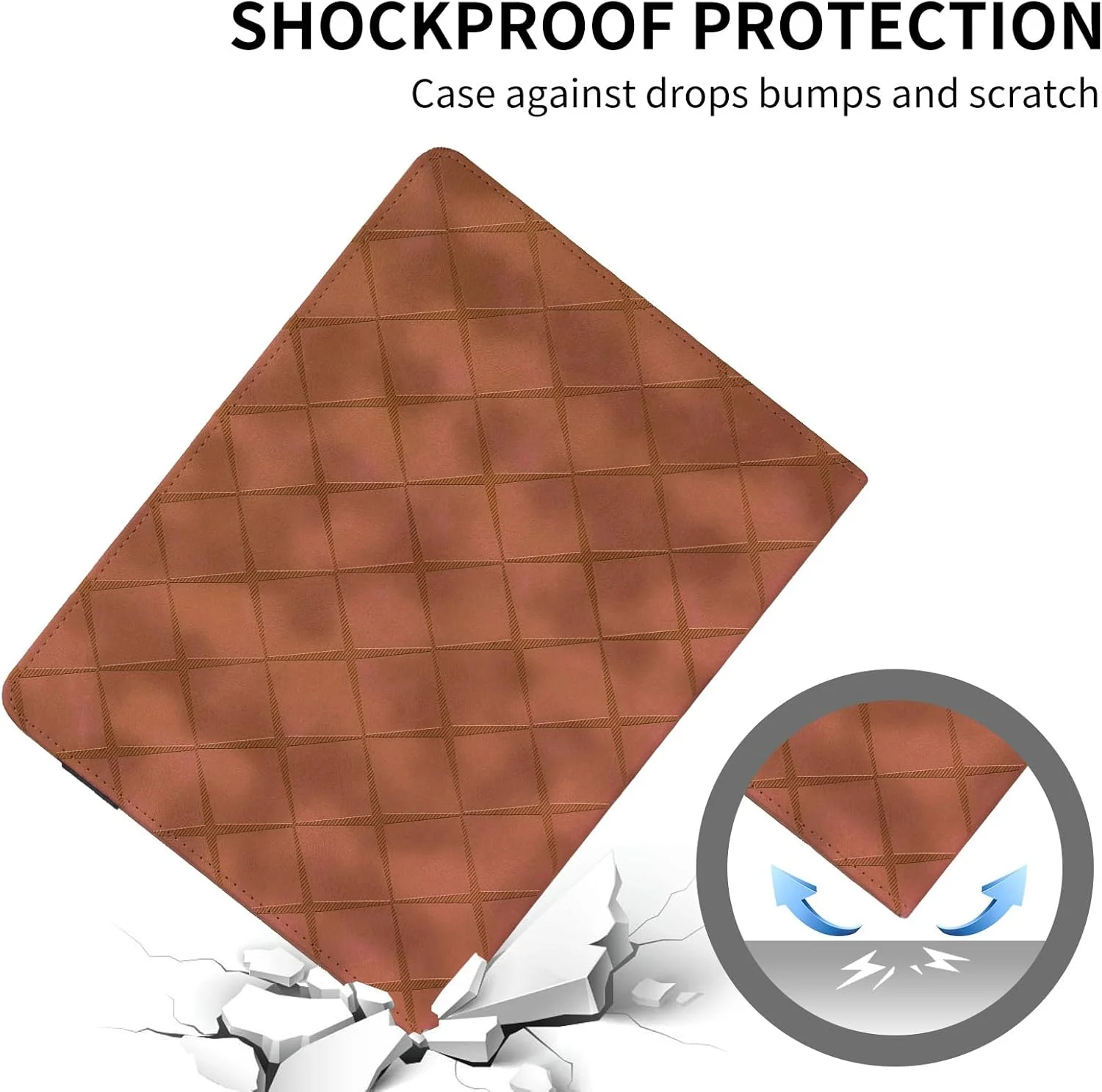 کیف چرمی Gruattreay سازگار با شیائومی Redmi Pad Pro 12.1 اینچ، کیف تبلت ضد ضربه با جای قلم، جای کارت و عملکرد استند، روکش محافظ مناسب کودکان (بنفش) کیف چرمی Gruattreay سازگار با شیائومی Redmi Pad Pro 12.1 اینچ، کیف تبلت ضد ضربه با جای قلم، جای کارت و عملکرد استند، روکش محافظ مناسب کودکان (بنفش)