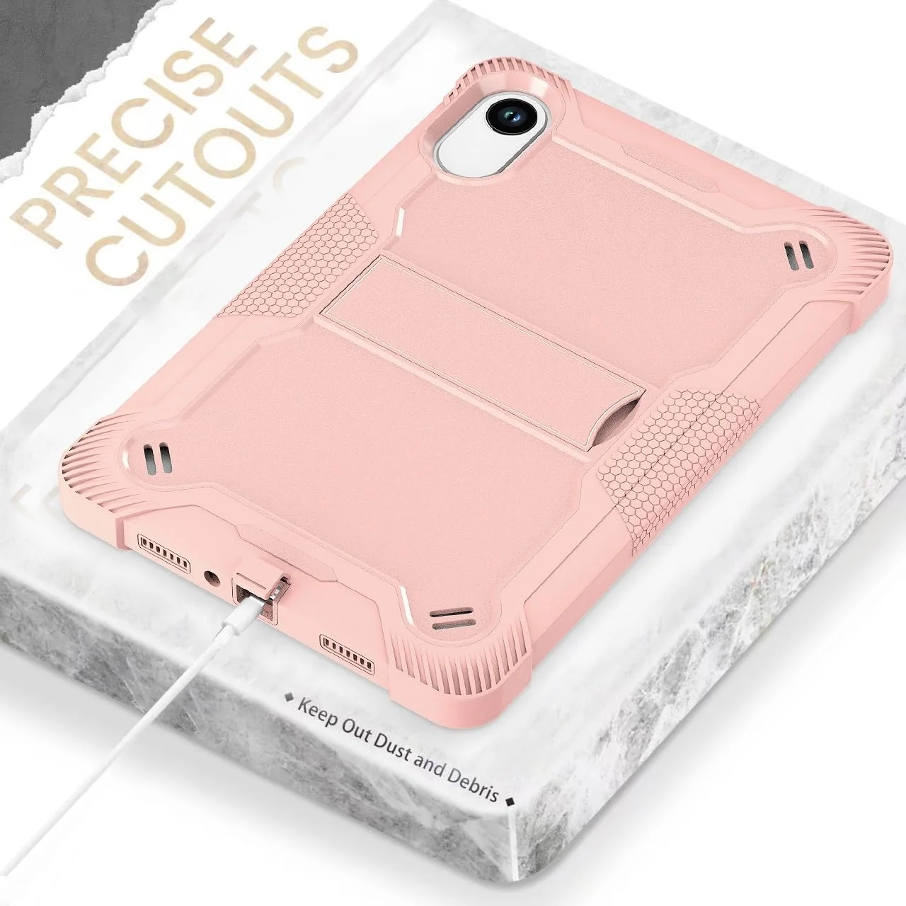 محافظ تبلت ETGOKJM برای شیائومی ردمی پد 2 با صفحه نمایش 11 اینچ، عرضه شده در سال 2025، قاب محافظ هیبریدی مقاوم در برابر ضربه برای تبلت PAD با پایه داخلی (رزگلد) محافظ تبلت ETGOKJM برای شیائومی ردمی پد 2 با صفحه نمایش 11 اینچ، عرضه شده در سال 2025، قاب محافظ هیبریدی مقاوم در برابر ضربه برای تبلت PAD با پایه داخلی (رزگلد)