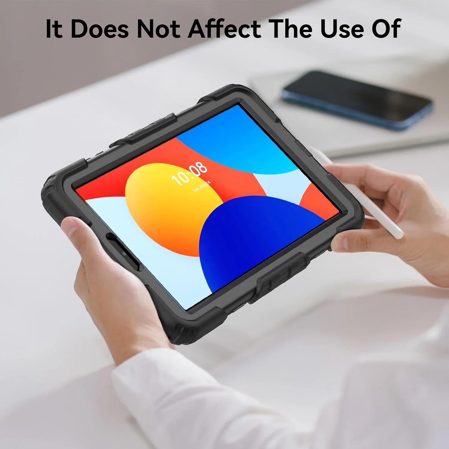 کیف تبلت Gruattreay سازگار با شیائومی Redmi Pad SE 8.7 اینچ (2024)، کیف سیلیکونی EVA ضد ضربه و ضد افتادن با بند شانه، پایه چرخان 360 درجه (سبز1) کیف تبلت Gruattreay سازگار با شیائومی Redmi Pad SE 8.7 اینچ (2024)، کیف سیلیکونی EVA ضد ضربه و ضد افتادن با بند شانه، پایه چرخان 360 درجه (سبز1)