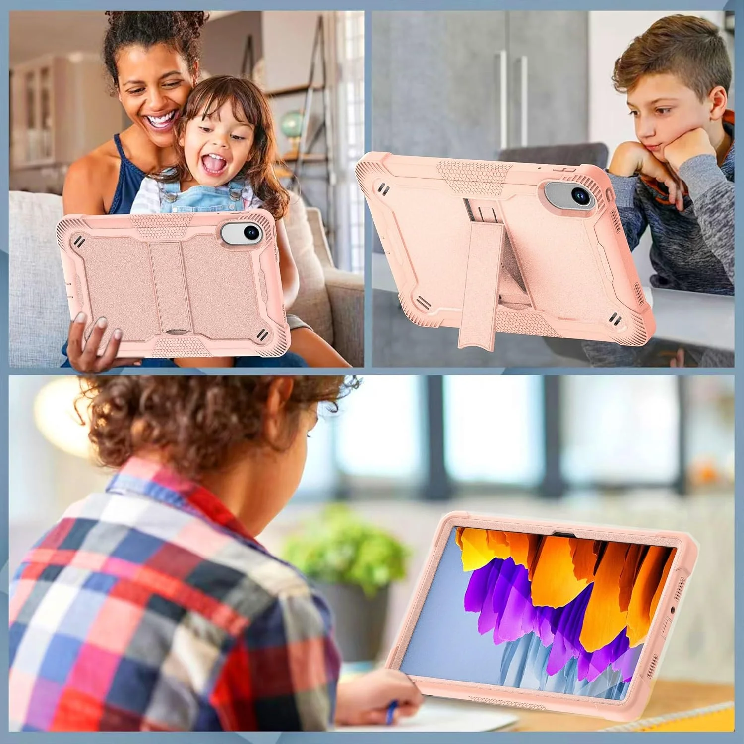 محافظ تبلت ETGOKJM برای شیائومی ردمی پد 2 با صفحه نمایش 11 اینچ، عرضه شده در سال 2025، قاب محافظ هیبریدی مقاوم در برابر ضربه برای تبلت PAD با پایه داخلی (رزگلد) محافظ تبلت ETGOKJM برای شیائومی ردمی پد 2 با صفحه نمایش 11 اینچ، عرضه شده در سال 2025، قاب محافظ هیبریدی مقاوم در برابر ضربه برای تبلت PAD با پایه داخلی (رزگلد)