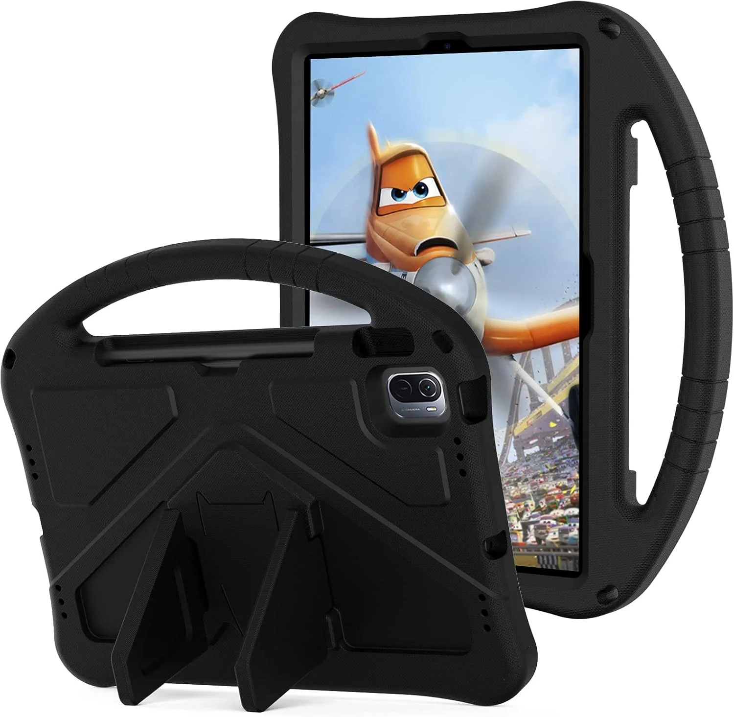 Gruattreay Compatible with Xiaomi Pad 6/ Pad 6 Pro 2023 Tablet Case for Kids - Durable Lightweight EVA Shockproof Protective Handle Stand Cover (Black) Gruattreay Compatible with Xiaomi Pad 6/ Pad 6 Pro 2023 Tablet Case for Kids - Durable Lightweight EVA Shockproof Protective Handle Stand Cover (Black)
