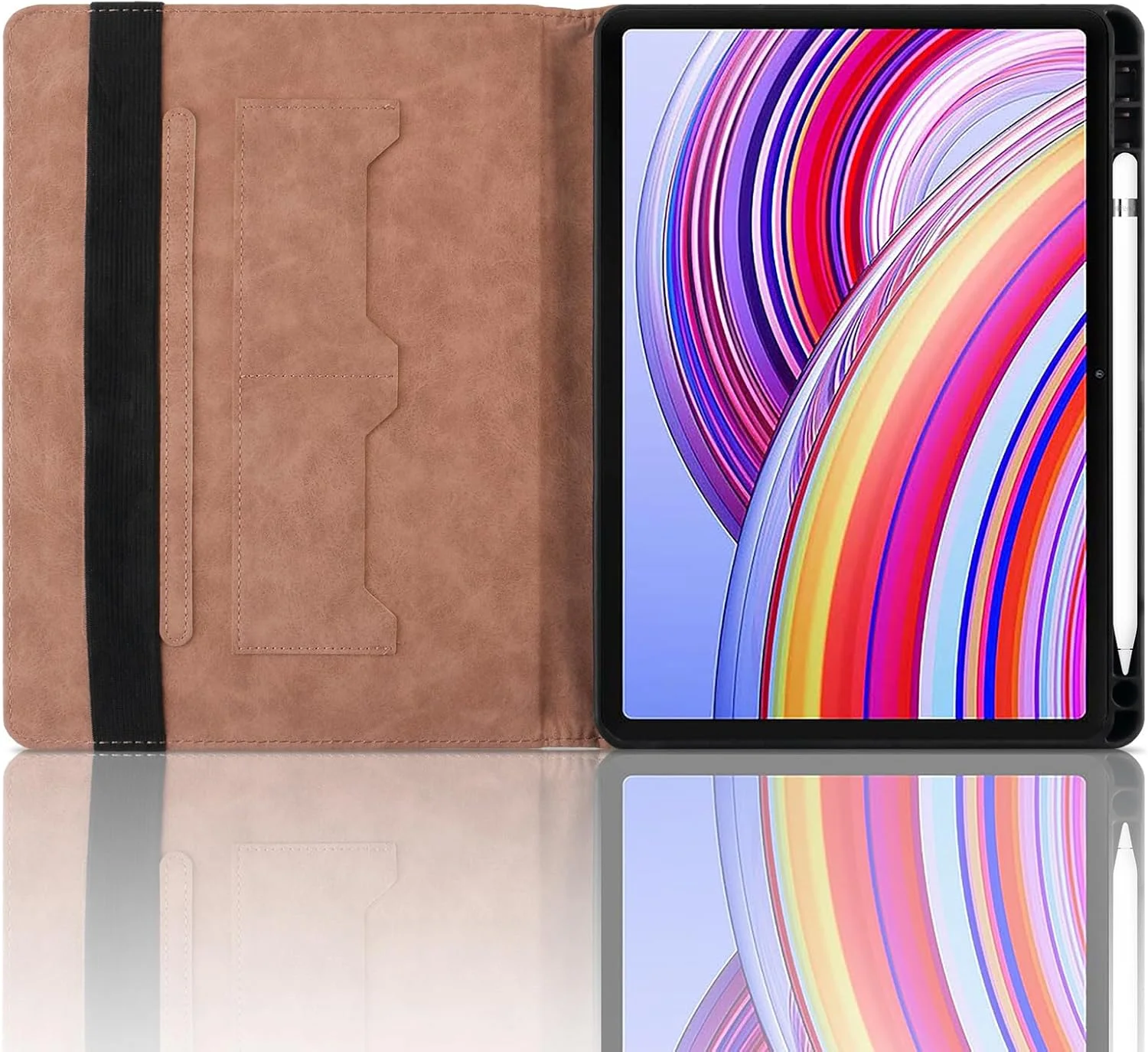 Gruattreay Leather Case Compatible with Xiaomi Redmi Pad Pro 12.1 inch, Anti-drop Tablet Case with Pen Slot & Card Slot & Stand Function, Kids-Friendly Protective Cover (Purple) Gruattreay Leather Case Compatible with Xiaomi Redmi Pad Pro 12.1 inch, Anti-drop Tablet Case with Pen Slot & Card Slot & Stand Function, Kids-Friendly Protective Cover (Purple)