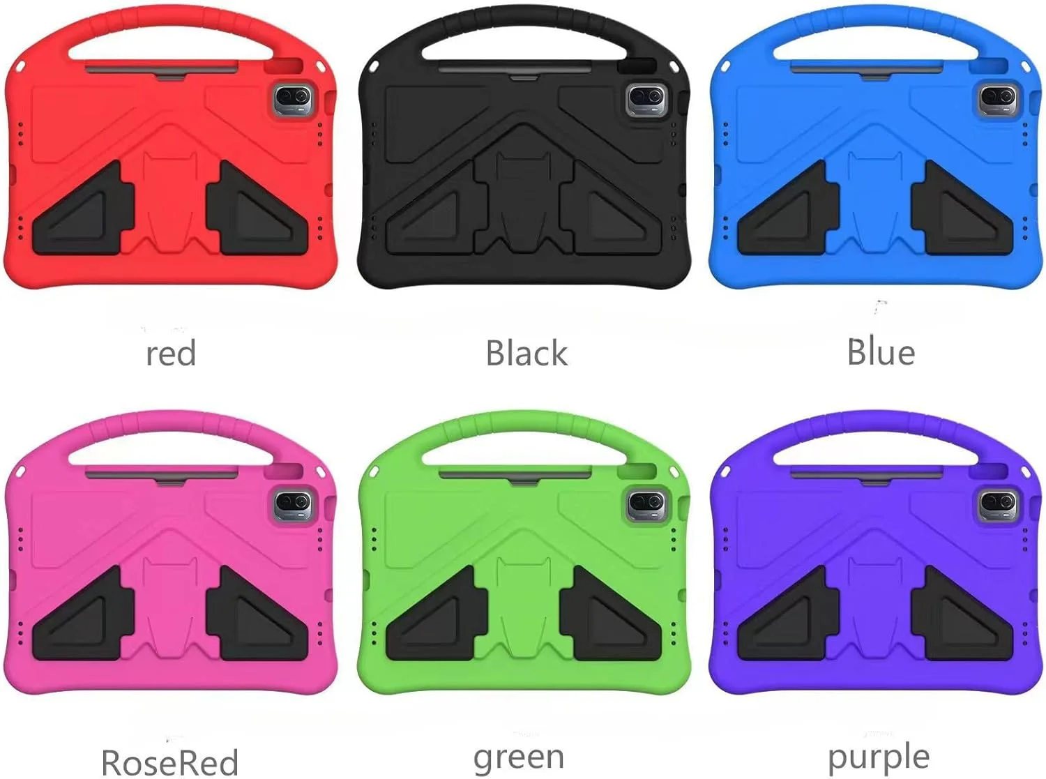 Gruattreay Compatible with Xiaomi Pad 6/ Pad 6 Pro 2023 Tablet Case for Kids - Durable Lightweight EVA Shockproof Protective Handle Stand Cover (Black) Gruattreay Compatible with Xiaomi Pad 6/ Pad 6 Pro 2023 Tablet Case for Kids - Durable Lightweight EVA Shockproof Protective Handle Stand Cover (Black)