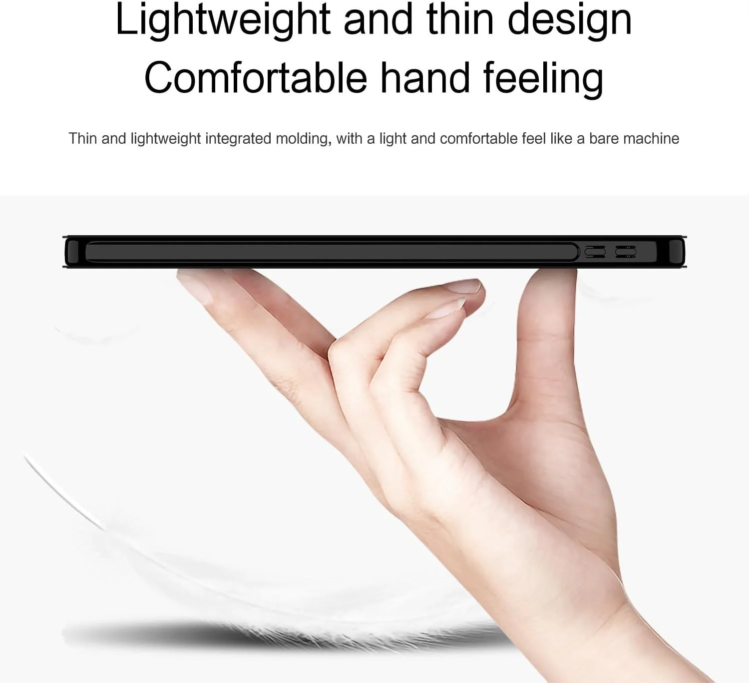 کیف تبلت Gruattreay برای شیائومی Redmi K Pad 8.8 اینچ 2025، کاور سبک وزن سه تایی تاشو چرمی PU با قابلیت خواب/بیدار شدن خودکار، کاور پشتی سیلیکونی TPU ضد ضربه