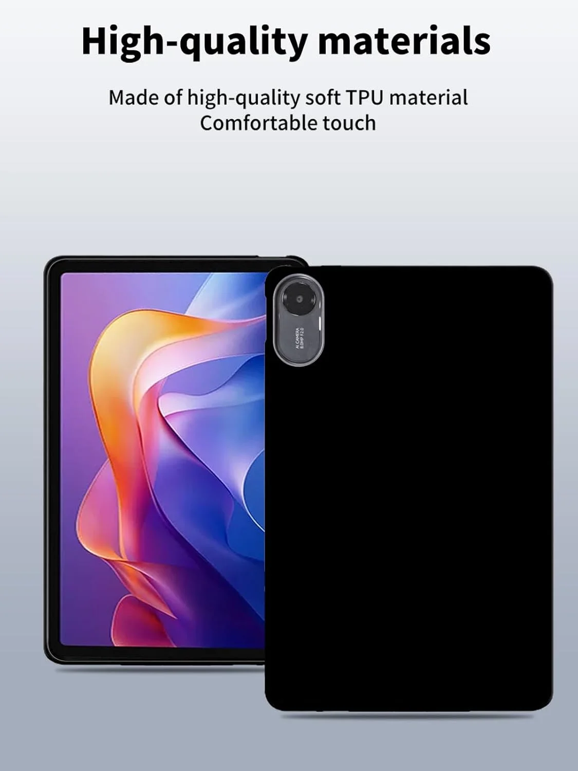 کاور تبلت شیائومی ردمی پد 2 با سایز 11 اینچ، کاور محافظ تبلت NOUKAJU، مقاوم در برابر افتادن، ضد خش، کاور محافظ برای ردمی پد 2 (مشکی) کاور تبلت شیائومی ردمی پد 2 با سایز 11 اینچ، کاور محافظ تبلت NOUKAJU، مقاوم در برابر افتادن، ضد خش، کاور محافظ برای ردمی پد 2 (مشکی)