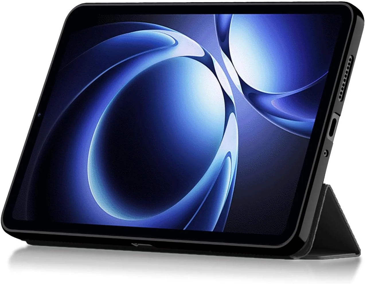 کیف تبلت Gruattreay برای شیائومی Redmi K Pad 8.8 اینچ 2025، کاور سبک وزن سه تایی تاشو چرمی PU با قابلیت خواب/بیدار شدن خودکار، کاور پشتی سیلیکونی TPU ضد ضربه